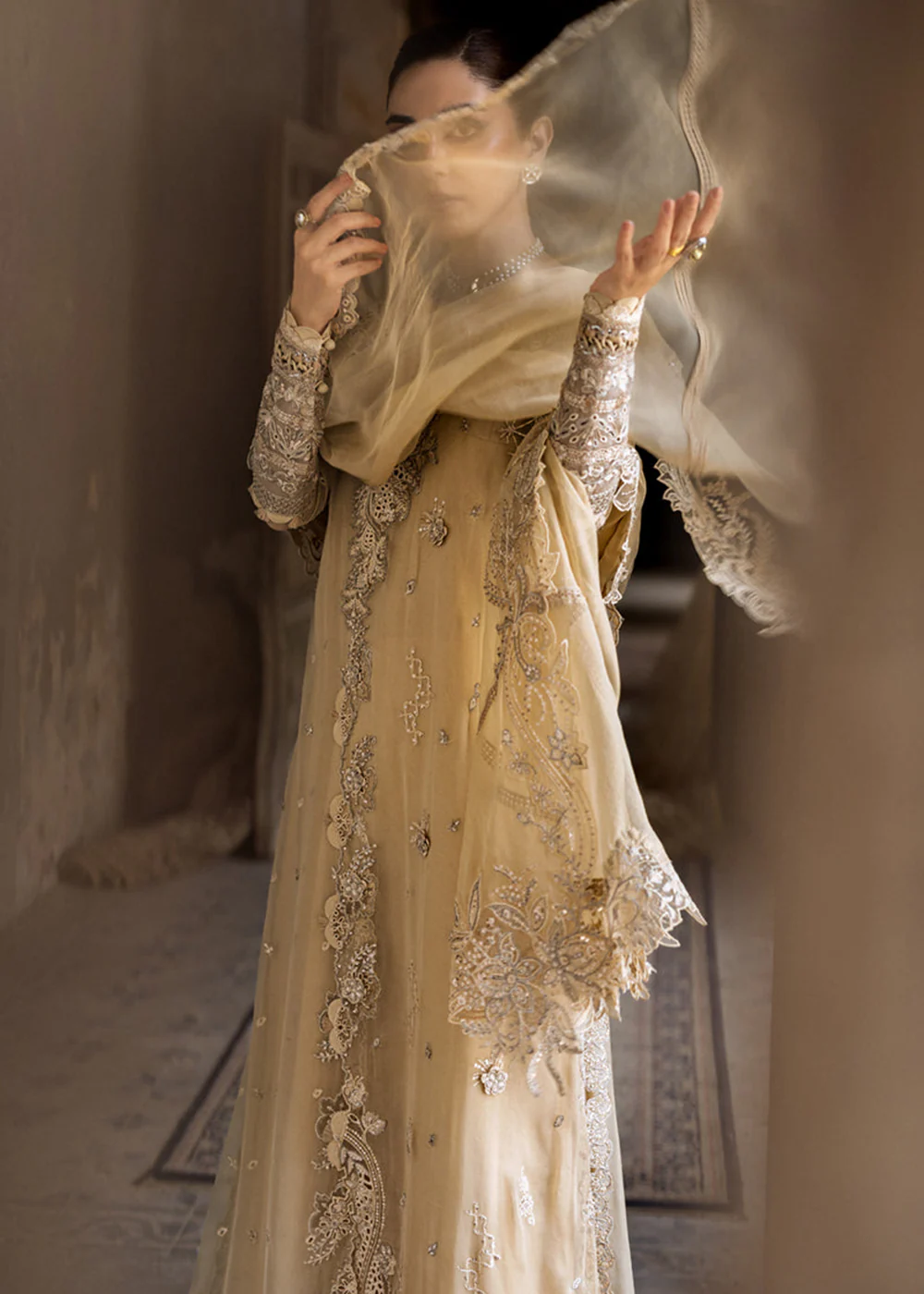 Chiffons Luxury Formals '25 by Qalamkar | WC-07 HEELA - Image 8