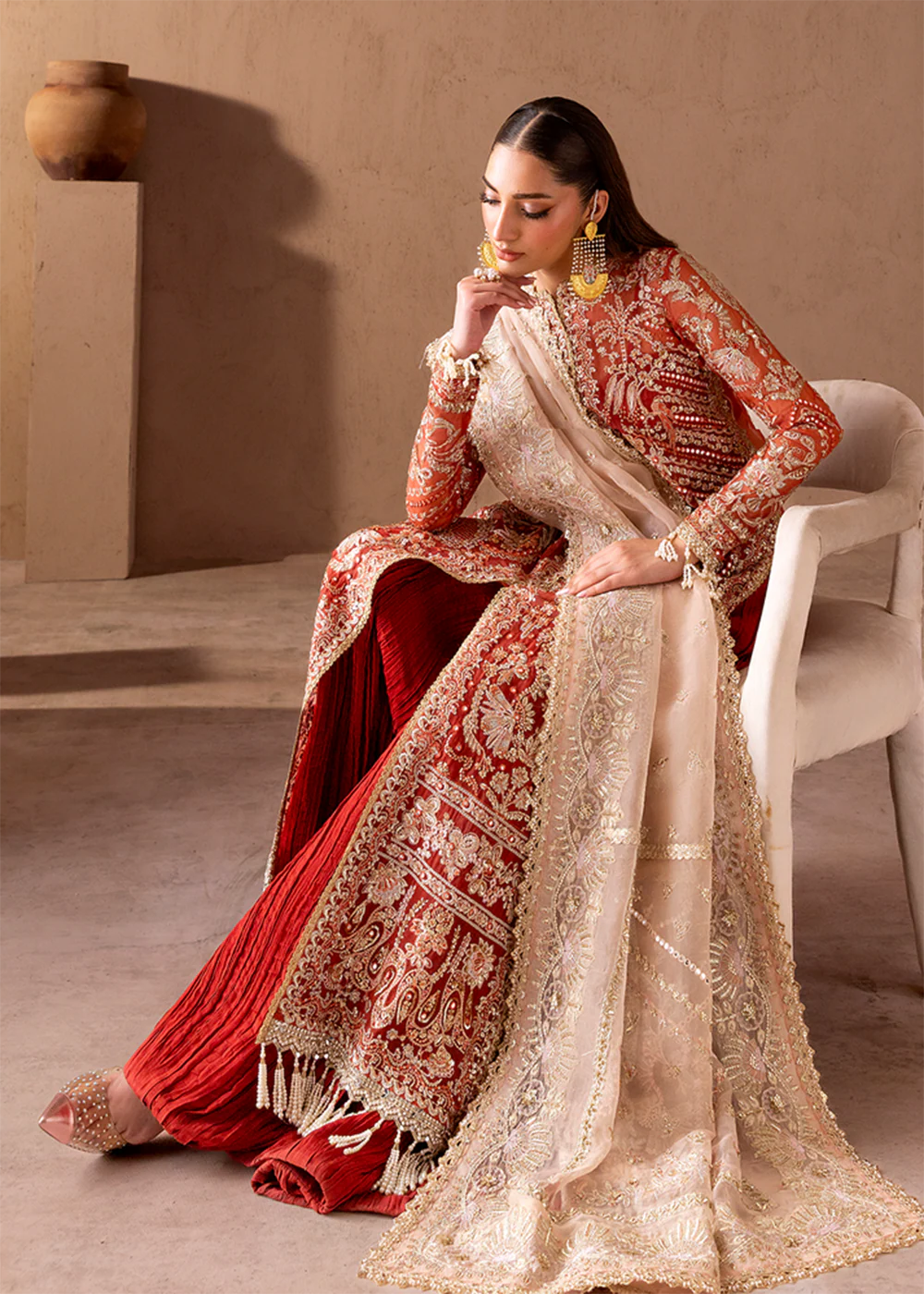 Clay & Couture Wedding Formals '25 by Emaan Adeel | SOLIN - Image 7