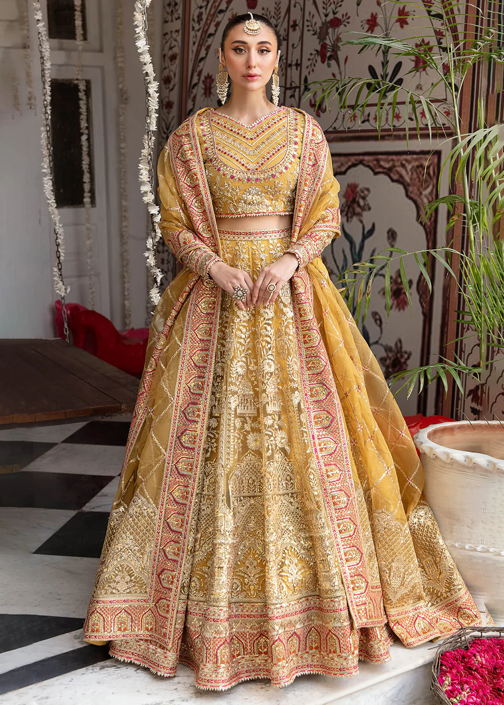 Dastaan Bridal 2023 by Imrozia Premium | IB-35 Narmin - Image 4