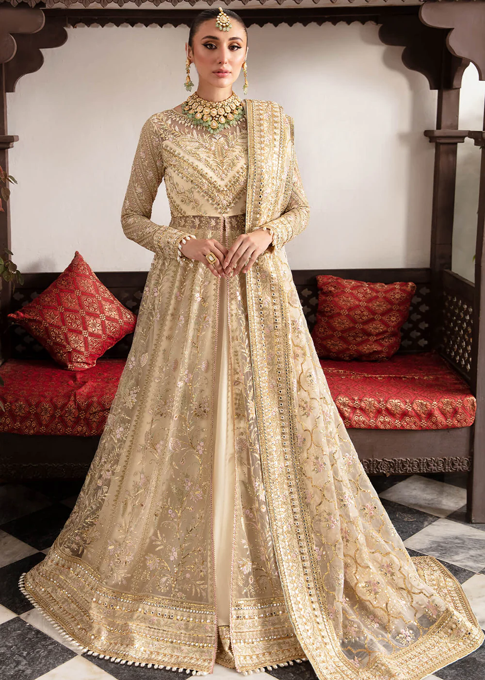 Dastaan Bridal 2023 by Imrozia Premium | IB-37 Anah - Image 7