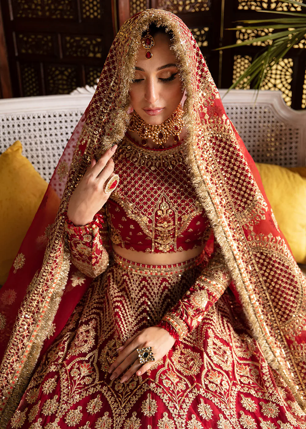 Dastaan Bridal 2023 by Imrozia Premium | IB-38 Rubay - Image 2