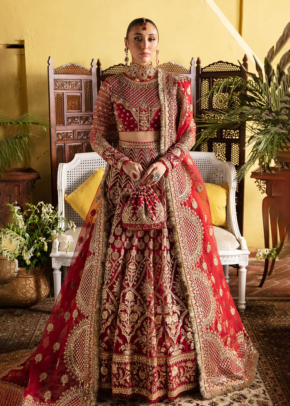 Dastaan Bridal 2023 by Imrozia Premium | IB-38 Rubay - Image 4