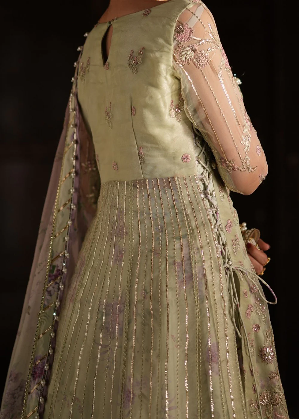 Dastan E Ishq Luxury Formals '25 by AJR Couture | GHAZAL - Image 5