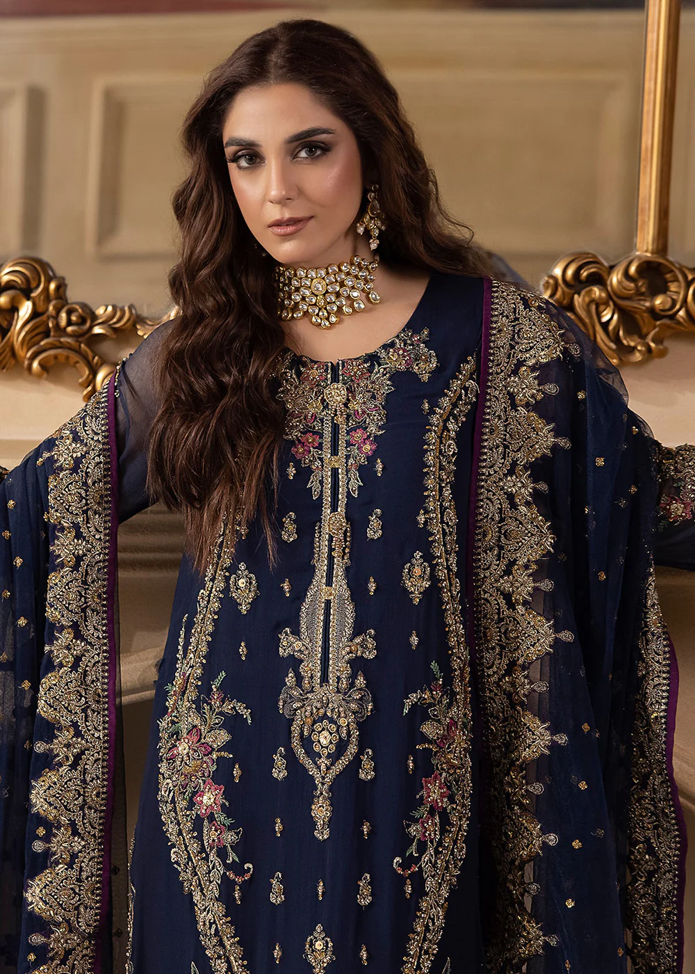 Dastan E Jashan Premium Chiffon '24 by Charizma | DJW4-01 - Image 2