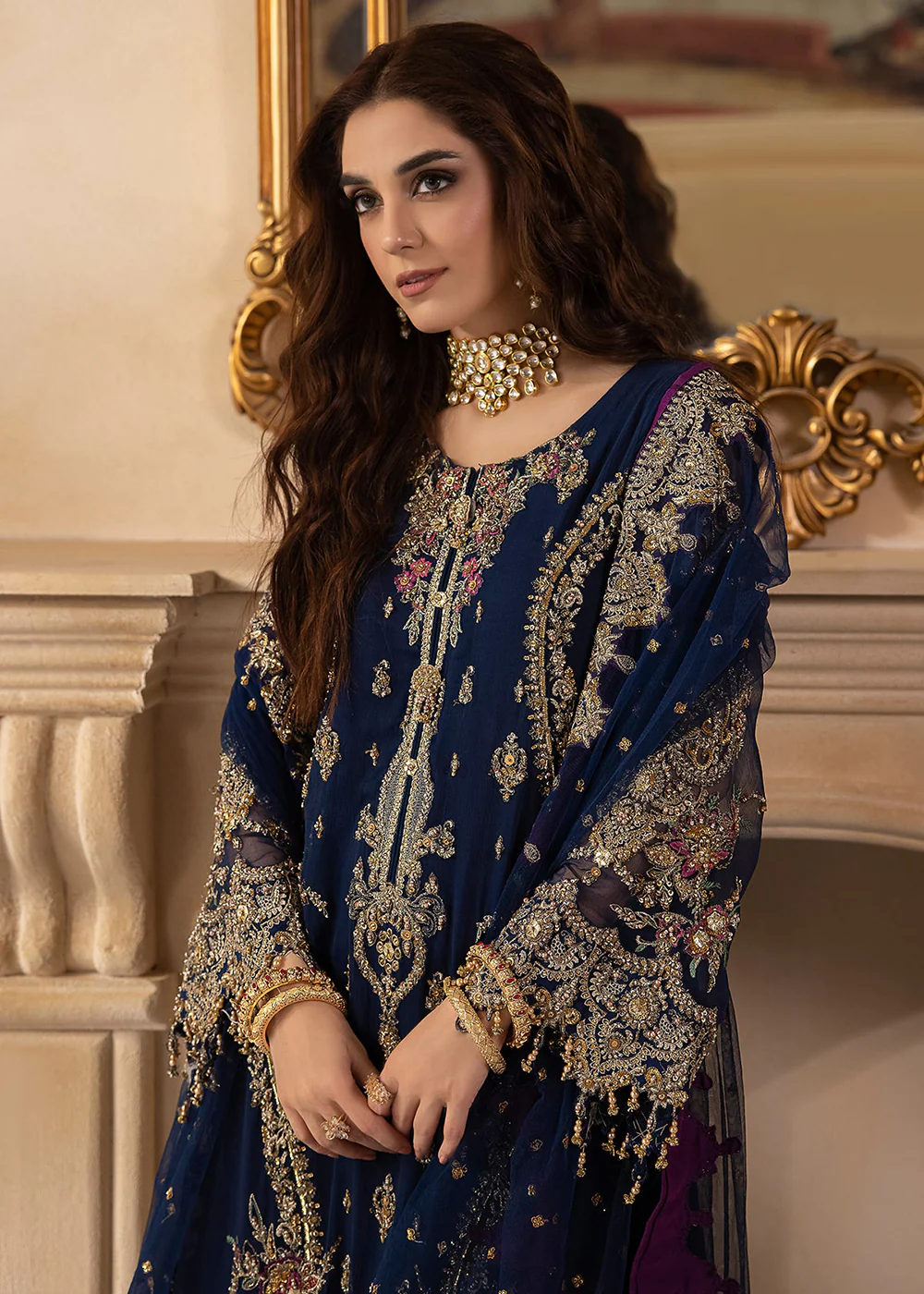 Dastan E Jashan Premium Chiffon '24 by Charizma | DJW4-01 - Image 4