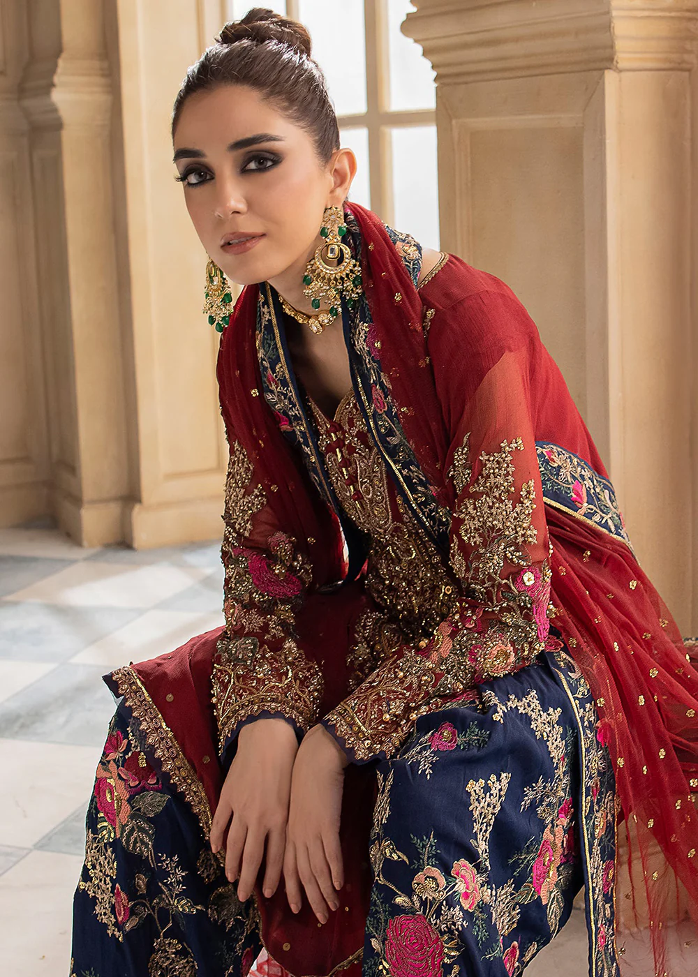 Dastan E Jashan Premium Chiffon '24 by Charizma | DJW4-02 - Image 4