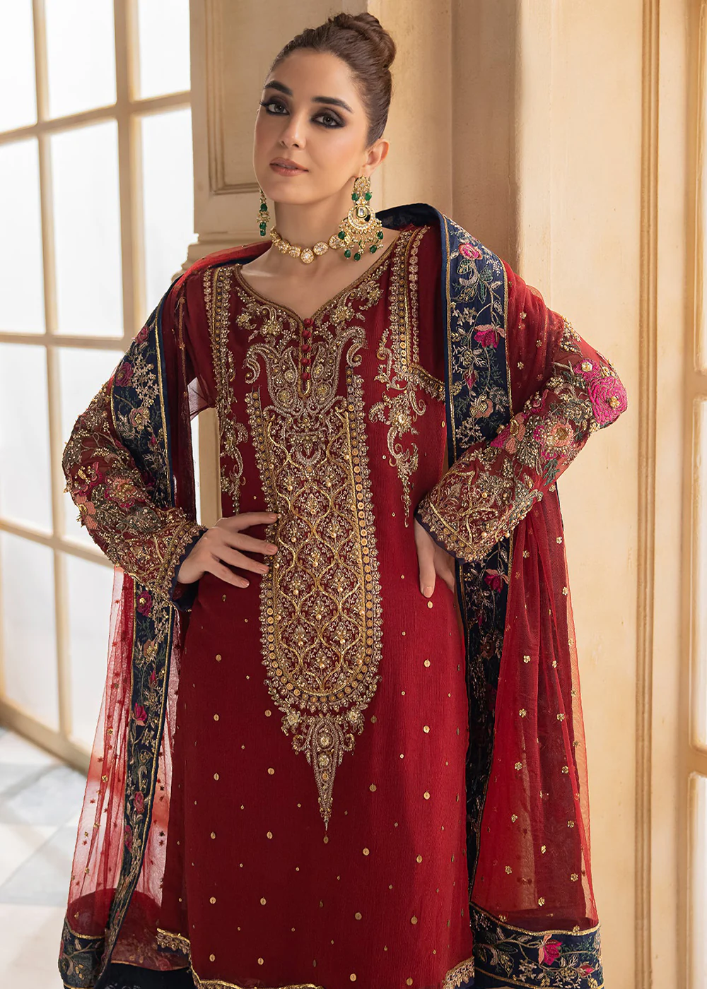 Dastan E Jashan Premium Chiffon '24 by Charizma | DJW4-02 - Image 7