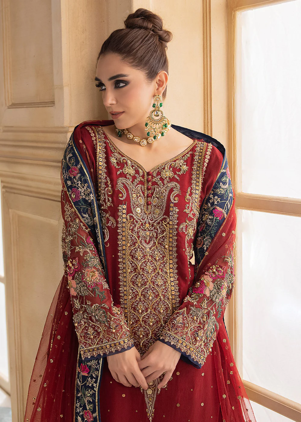 Dastan E Jashan Premium Chiffon '24 by Charizma | DJW4-02 - Image 9
