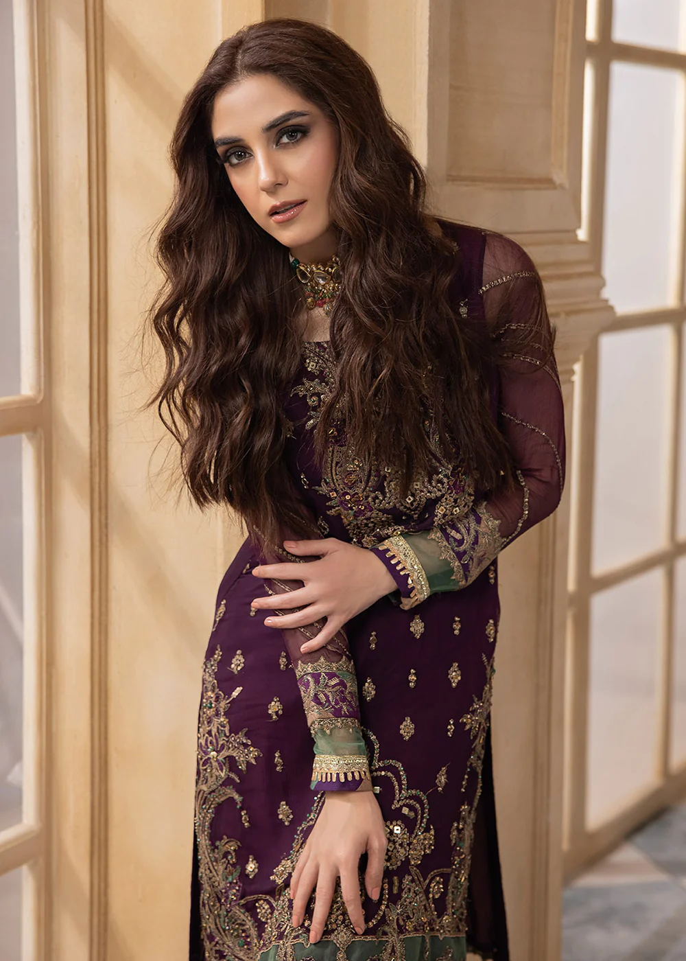 Dastan E Jashan Premium Chiffon '24 by Charizma | DJW4-03 - Image 5