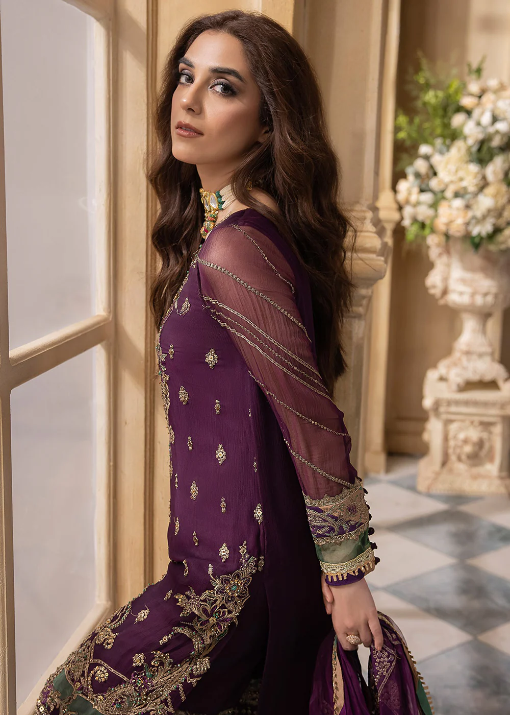 Dastan E Jashan Premium Chiffon '24 by Charizma | DJW4-03 - Image 6