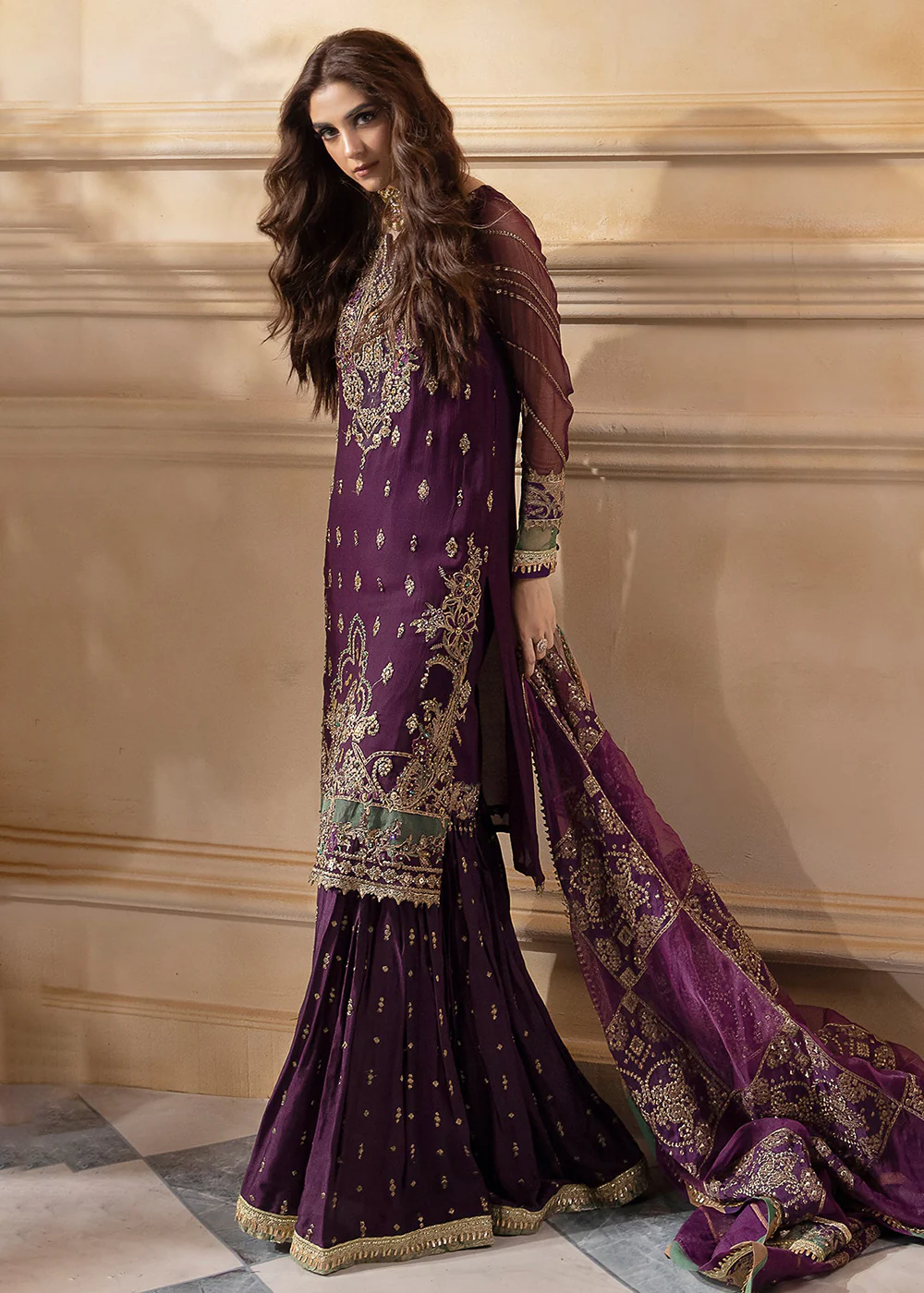 Dastan E Jashan Premium Chiffon '24 by Charizma | DJW4-03 - Image 7