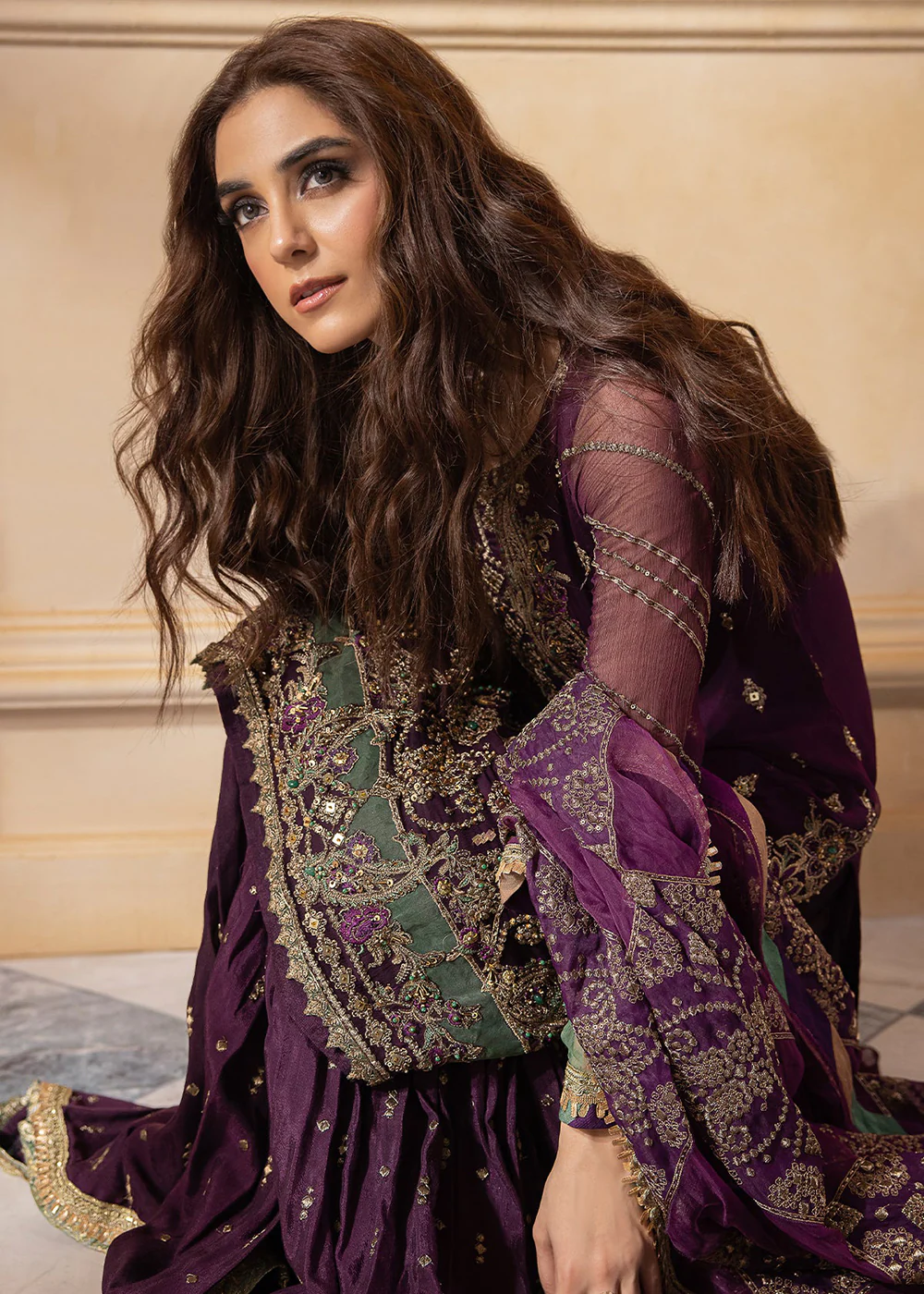 Dastan E Jashan Premium Chiffon '24 by Charizma | DJW4-03 - Image 8
