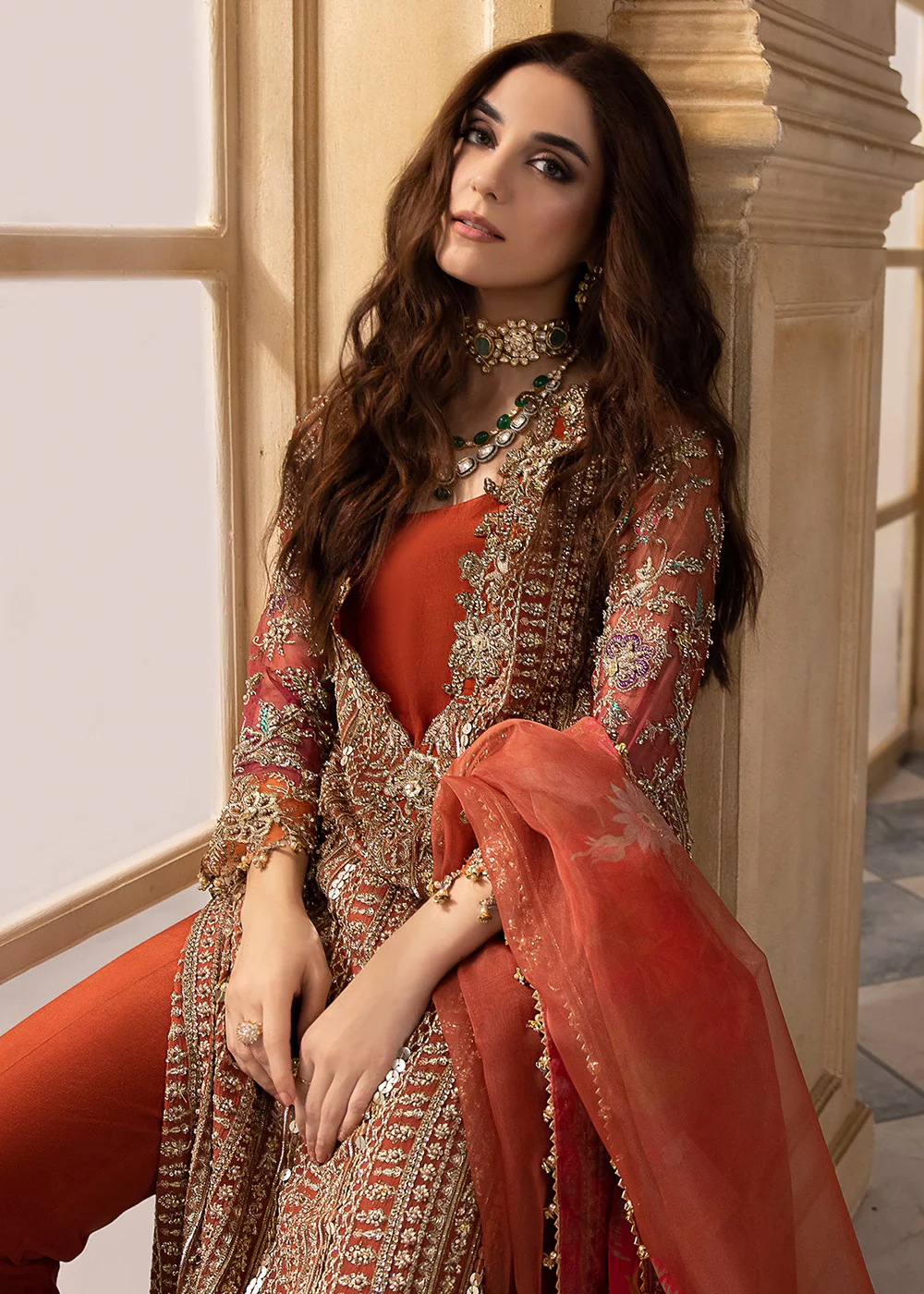 Dastan E Jashan Premium Chiffon '24 by Charizma | DJW4-04 - Image 10