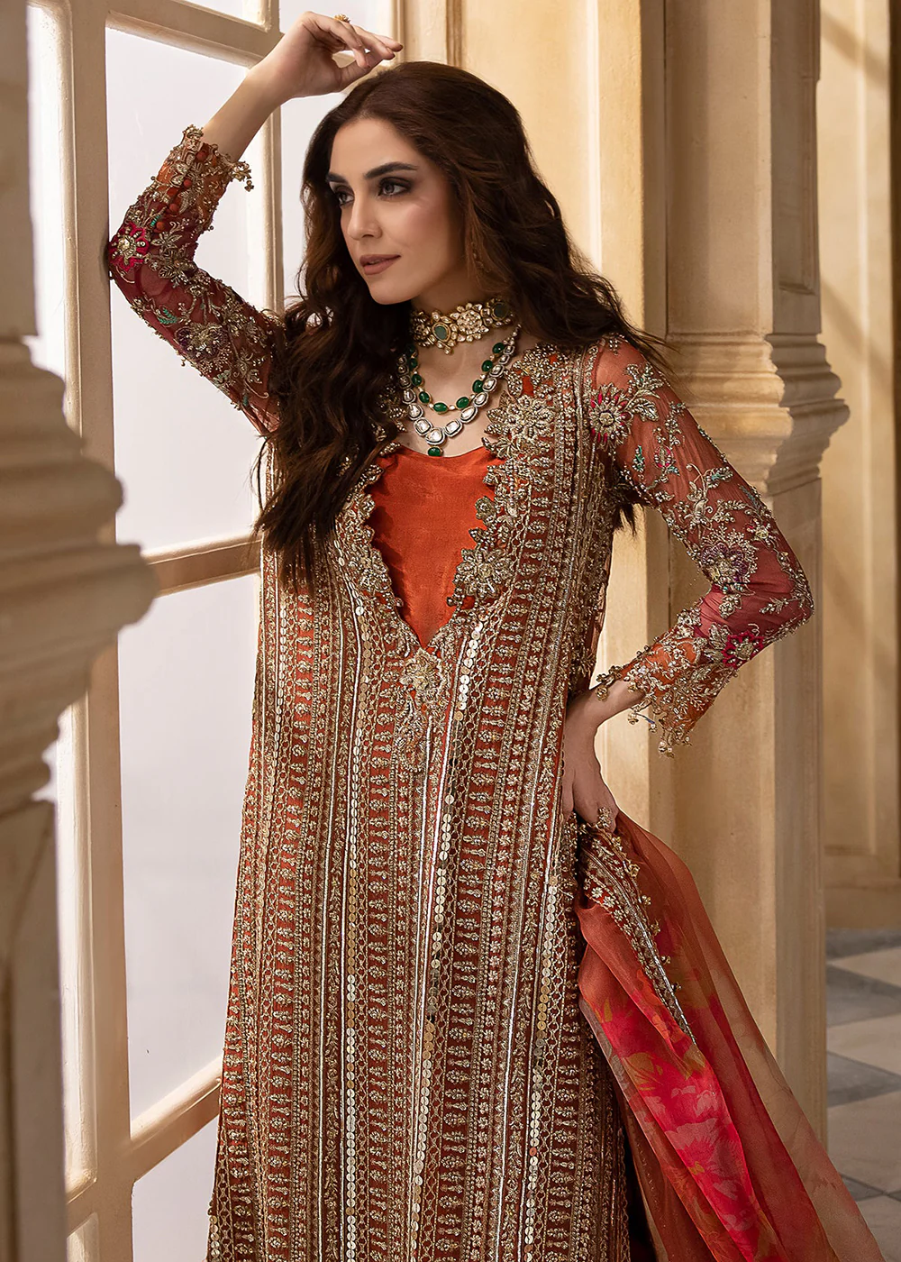 Dastan E Jashan Premium Chiffon '24 by Charizma | DJW4-04 - Image 12