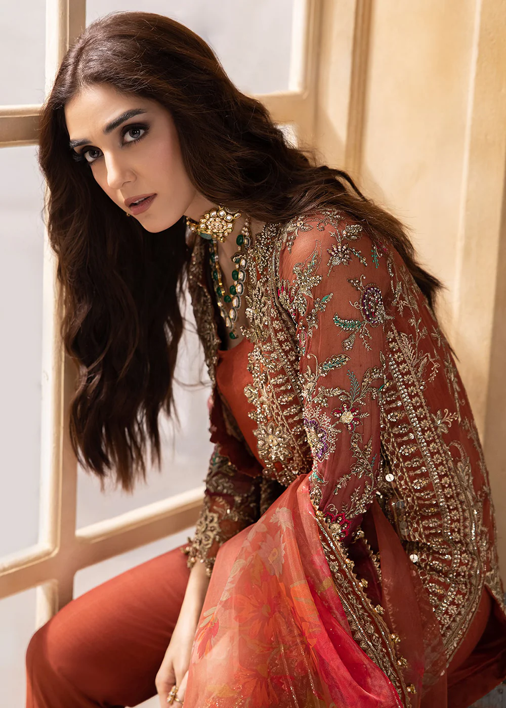 Dastan E Jashan Premium Chiffon '24 by Charizma | DJW4-04 - Image 6
