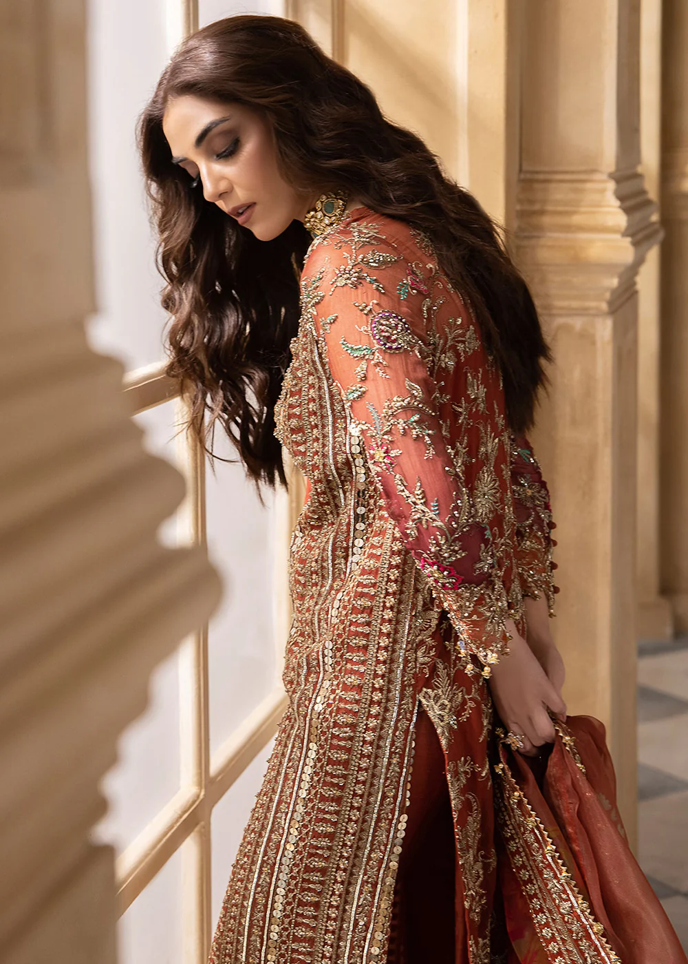 Dastan E Jashan Premium Chiffon '24 by Charizma | DJW4-04 - Image 9