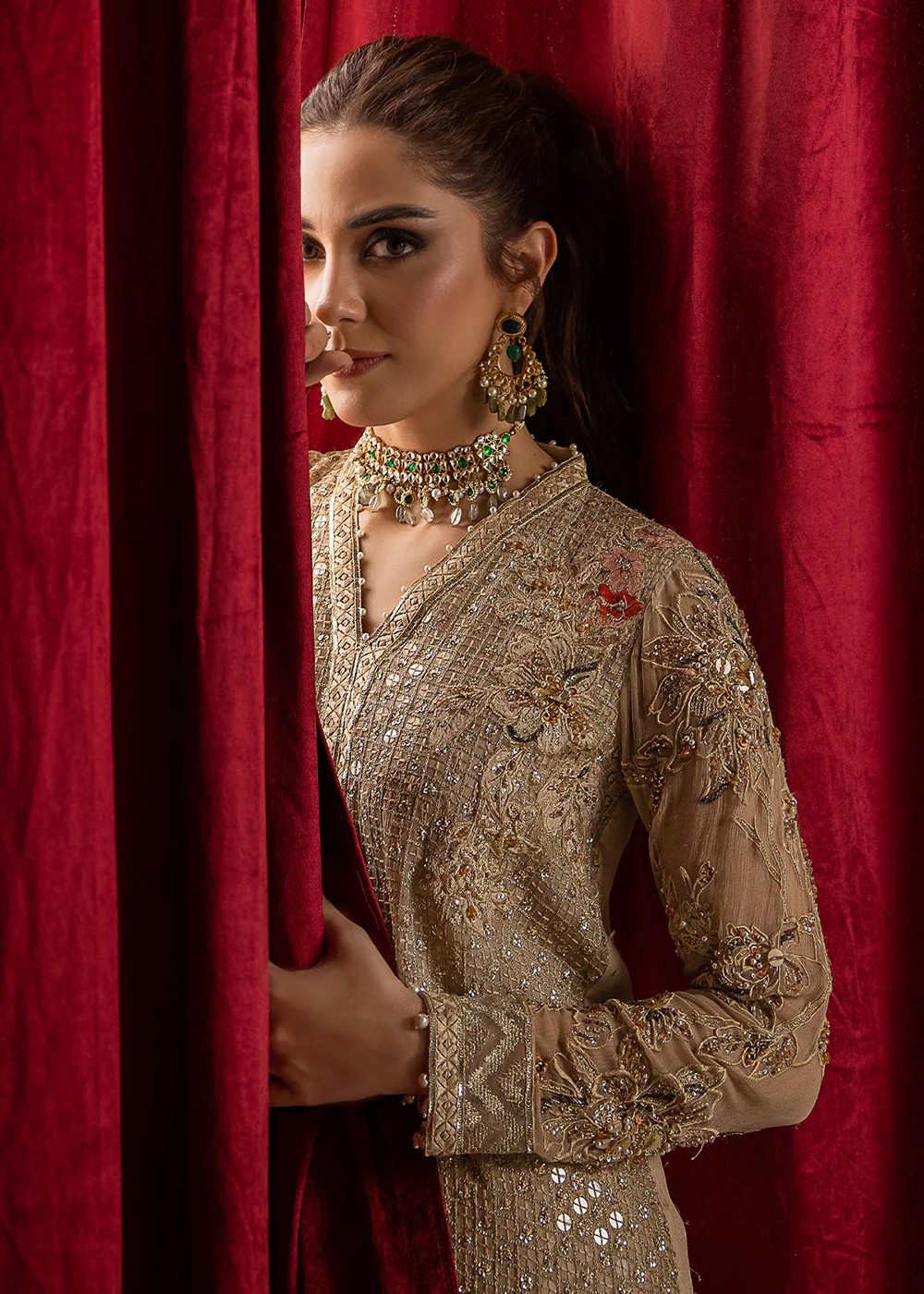 Dastan E Jashan Premium Chiffon '24 by Charizma | DJW4-05 - Image 10