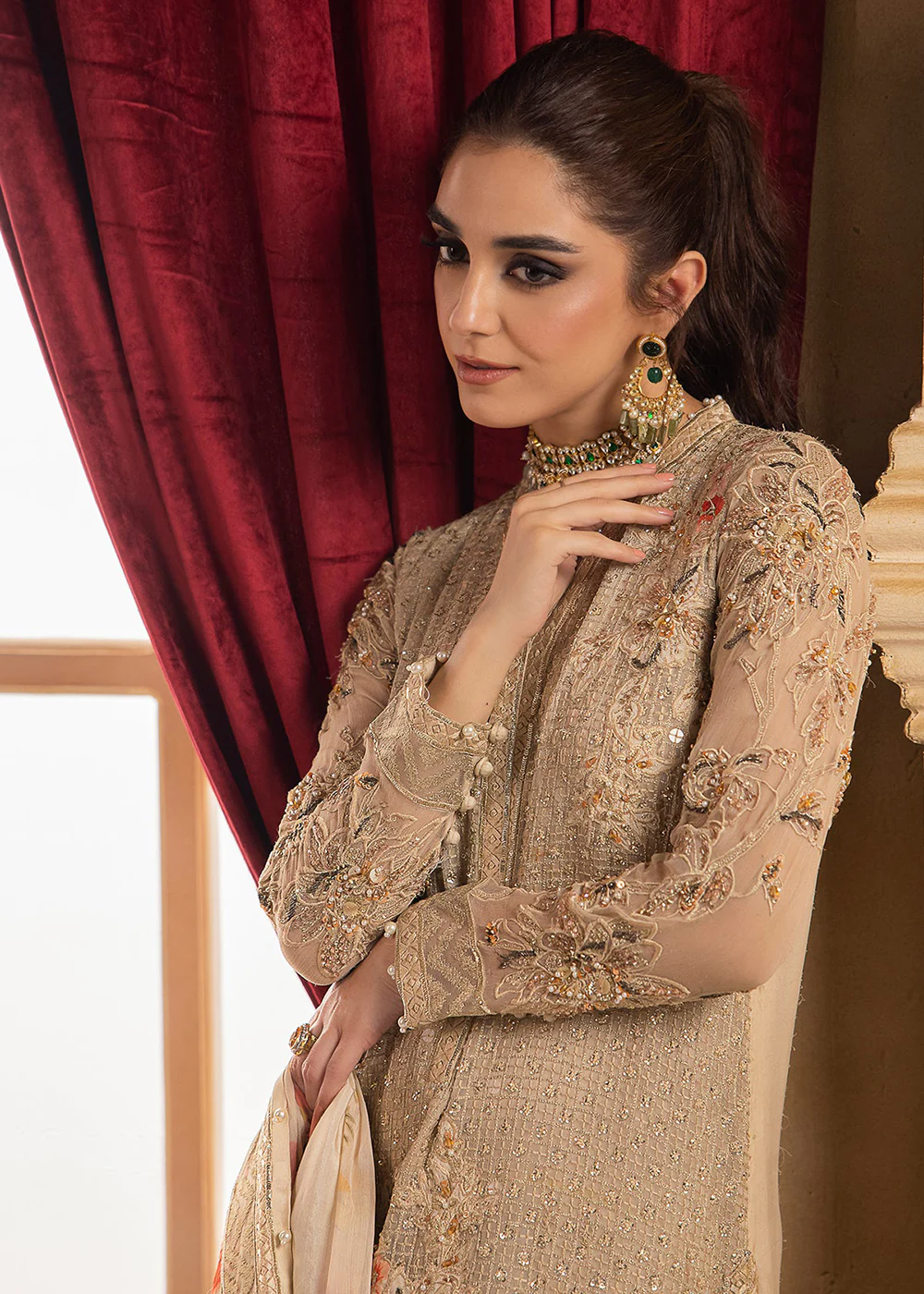 Dastan E Jashan Premium Chiffon '24 by Charizma | DJW4-05 - Image 11