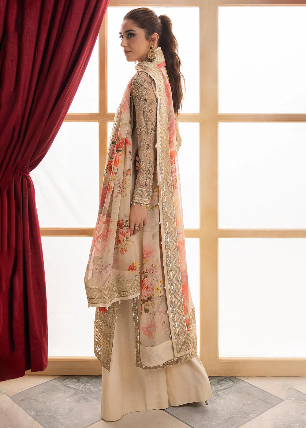 Dastan E Jashan Premium Chiffon '24 by Charizma | DJW4-05 - Image 3