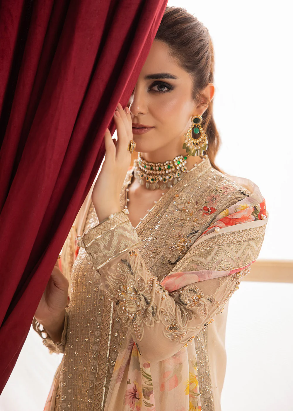 Dastan E Jashan Premium Chiffon '24 by Charizma | DJW4-05 - Image 7