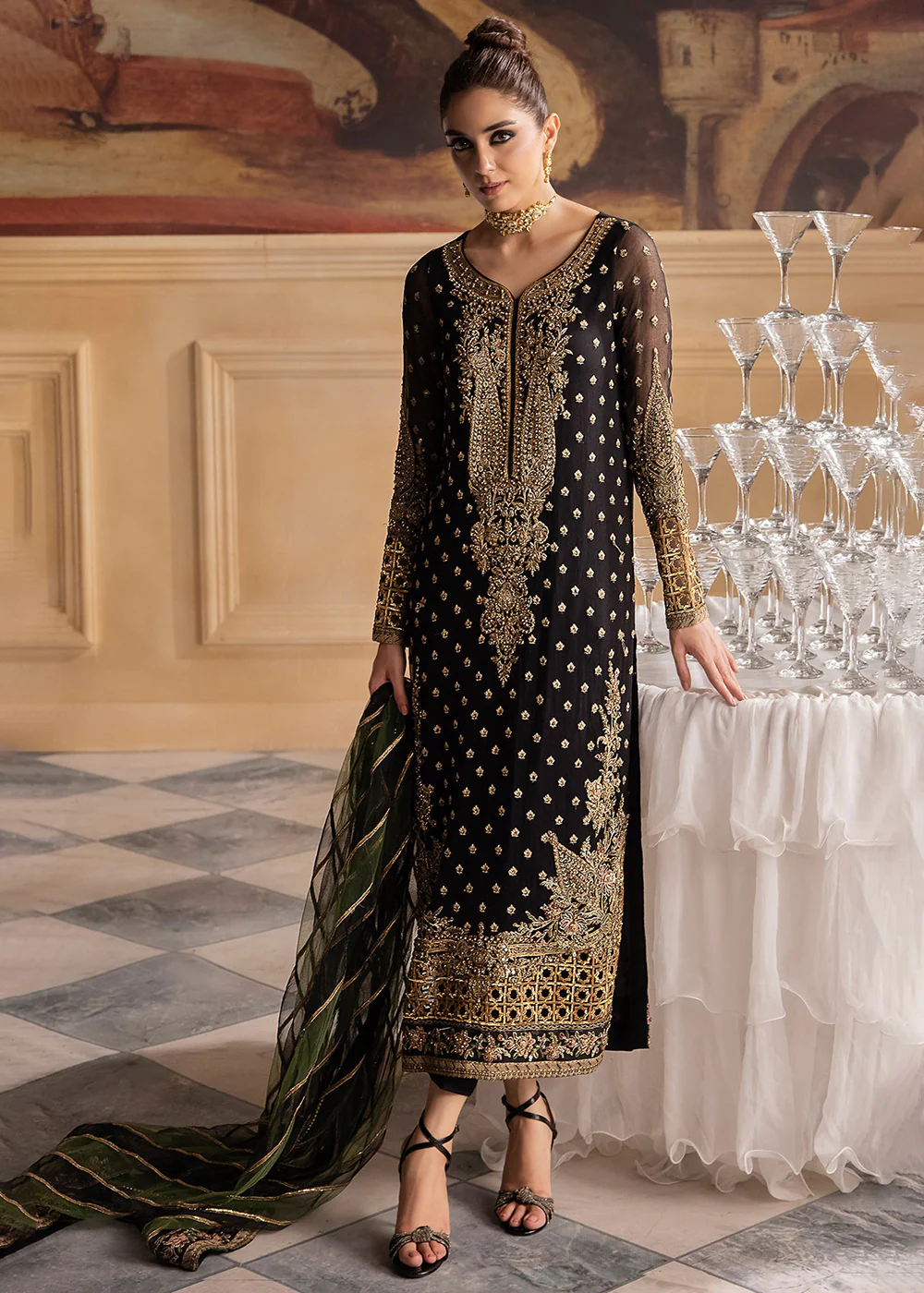 Dastan E Jashan Premium Chiffon '24 by Charizma | DJW4-06 - Image 6