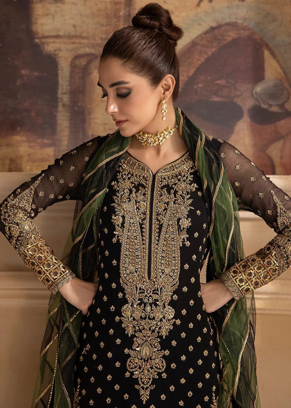 Dastan E Jashan Premium Chiffon '24 by Charizma | DJW4-06 - Image 8