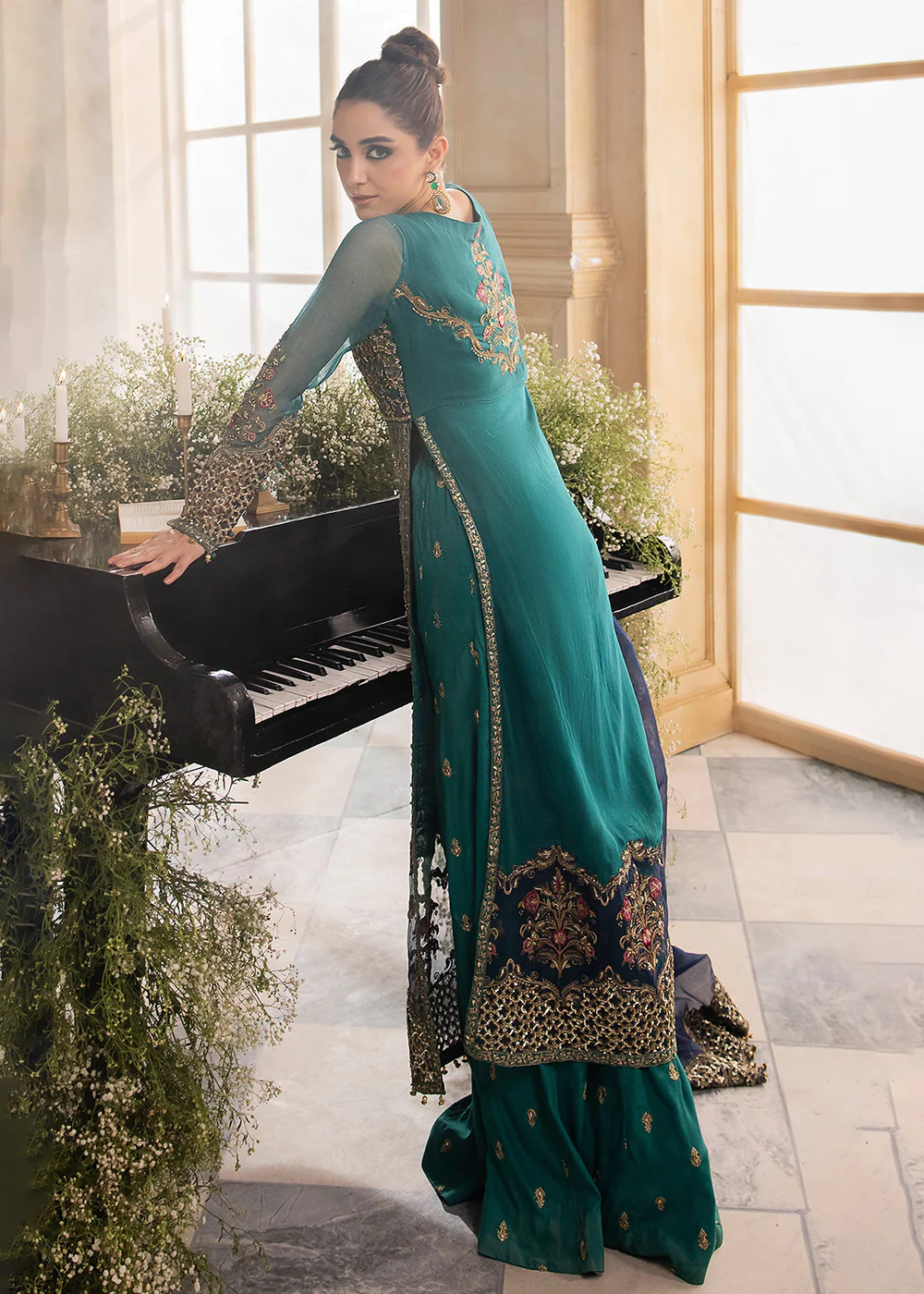 Dastan E Jashan Premium Chiffon '24 by Charizma | DJW4-07 - Image 3