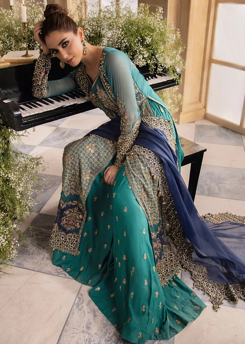 Dastan E Jashan Premium Chiffon '24 by Charizma | DJW4-07 - Image 4