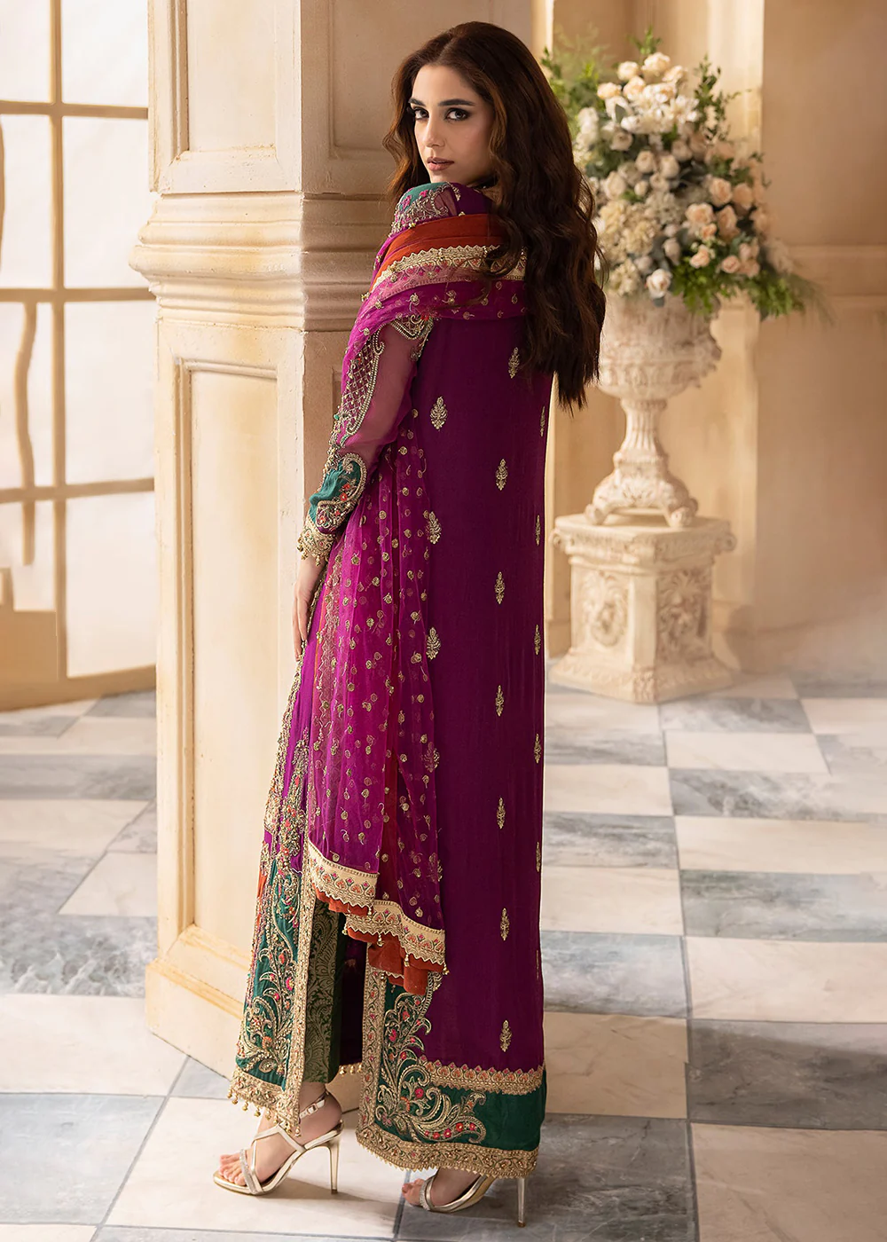 Dastan E Jashan Premium Chiffon '24 by Charizma | DJW4-08 - Image 3