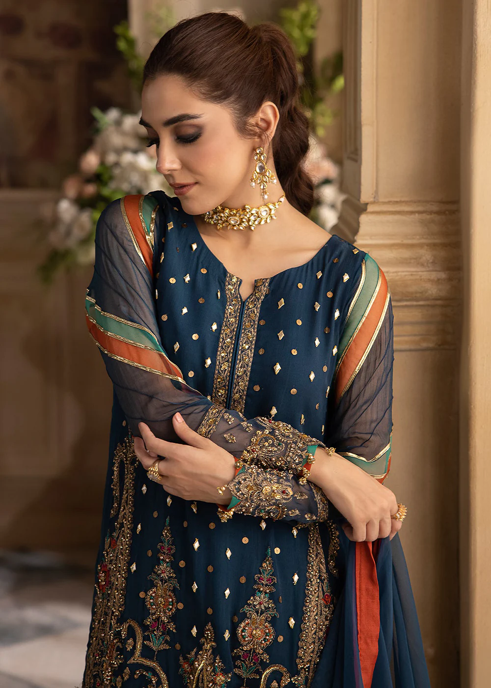 Dastan E Jashan Premium Chiffon '24 by Charizma | DJW4-09 - Image 2