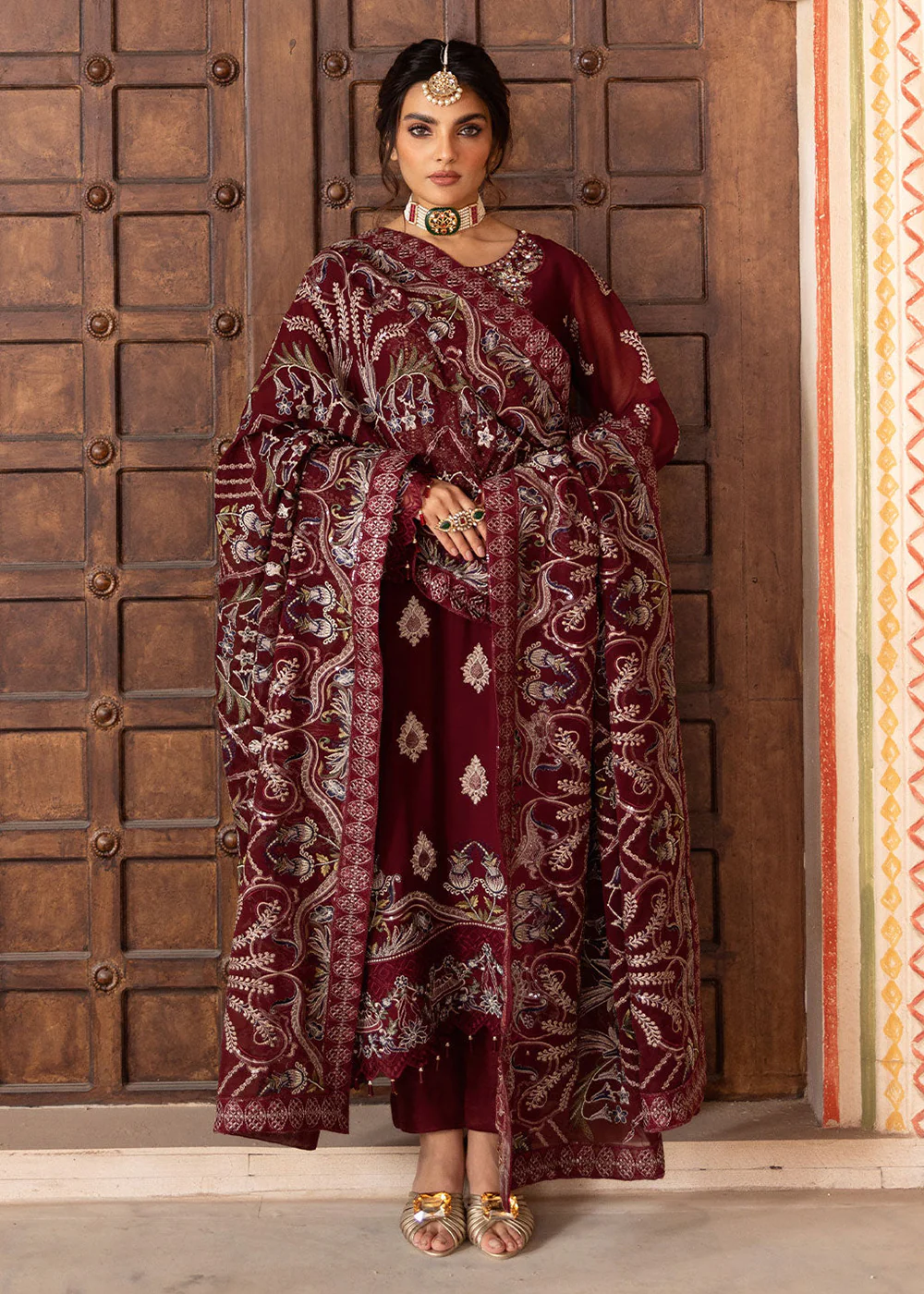 Dastan Luxury Chiffon Collection '25 by Ramsha | T - 301 - Image 4