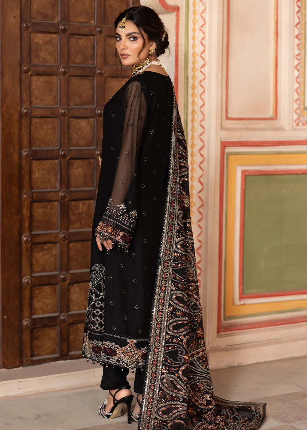 Dastan Luxury Chiffon Collection '25 by Ramsha | T - 304 - Image 3