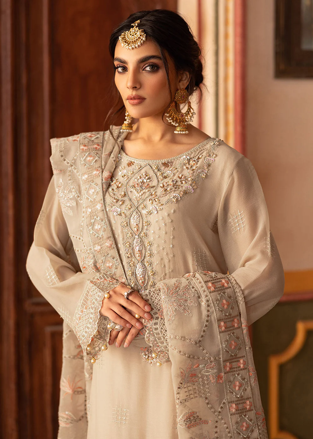 Dastan Luxury Chiffon Collection '25 by Ramsha | T - 305 - Image 2