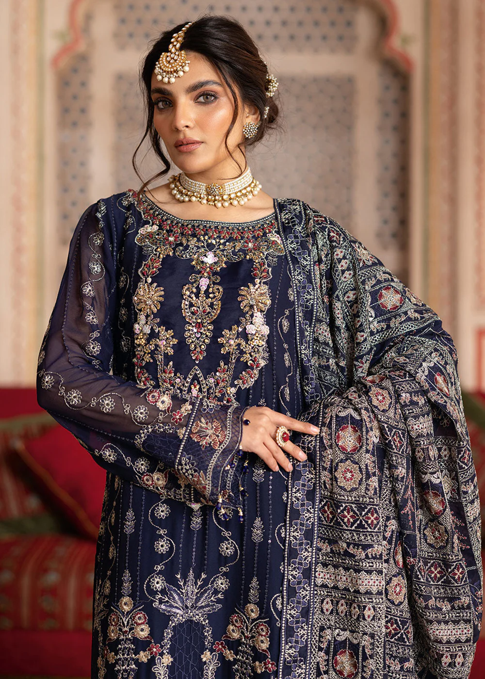 Dastan Luxury Chiffon Collection '25 by Ramsha | T - 306 - Image 2