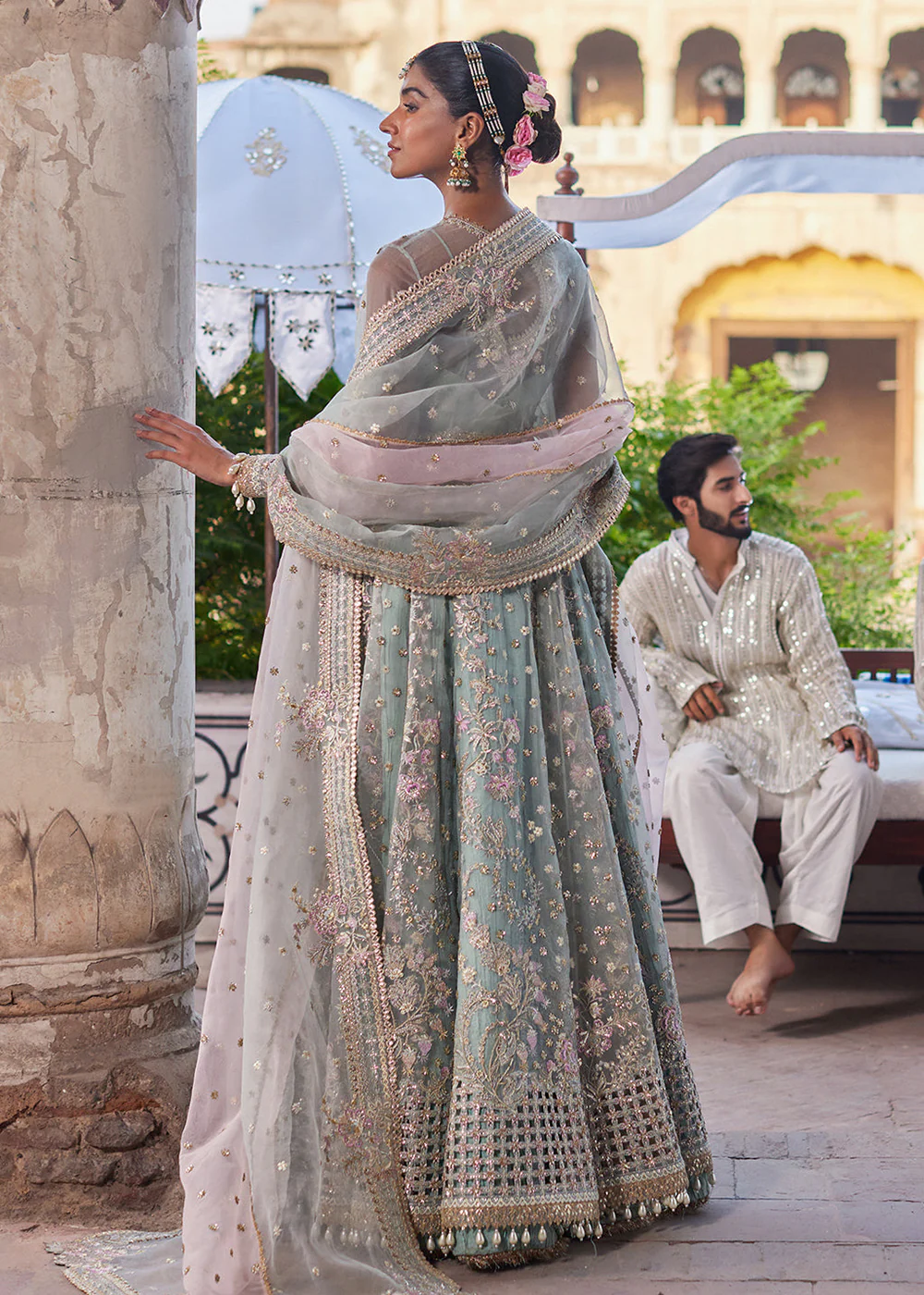 Dastangoi Wedding Formals 23 by Afrozeh - Mehrunisa - Image 3