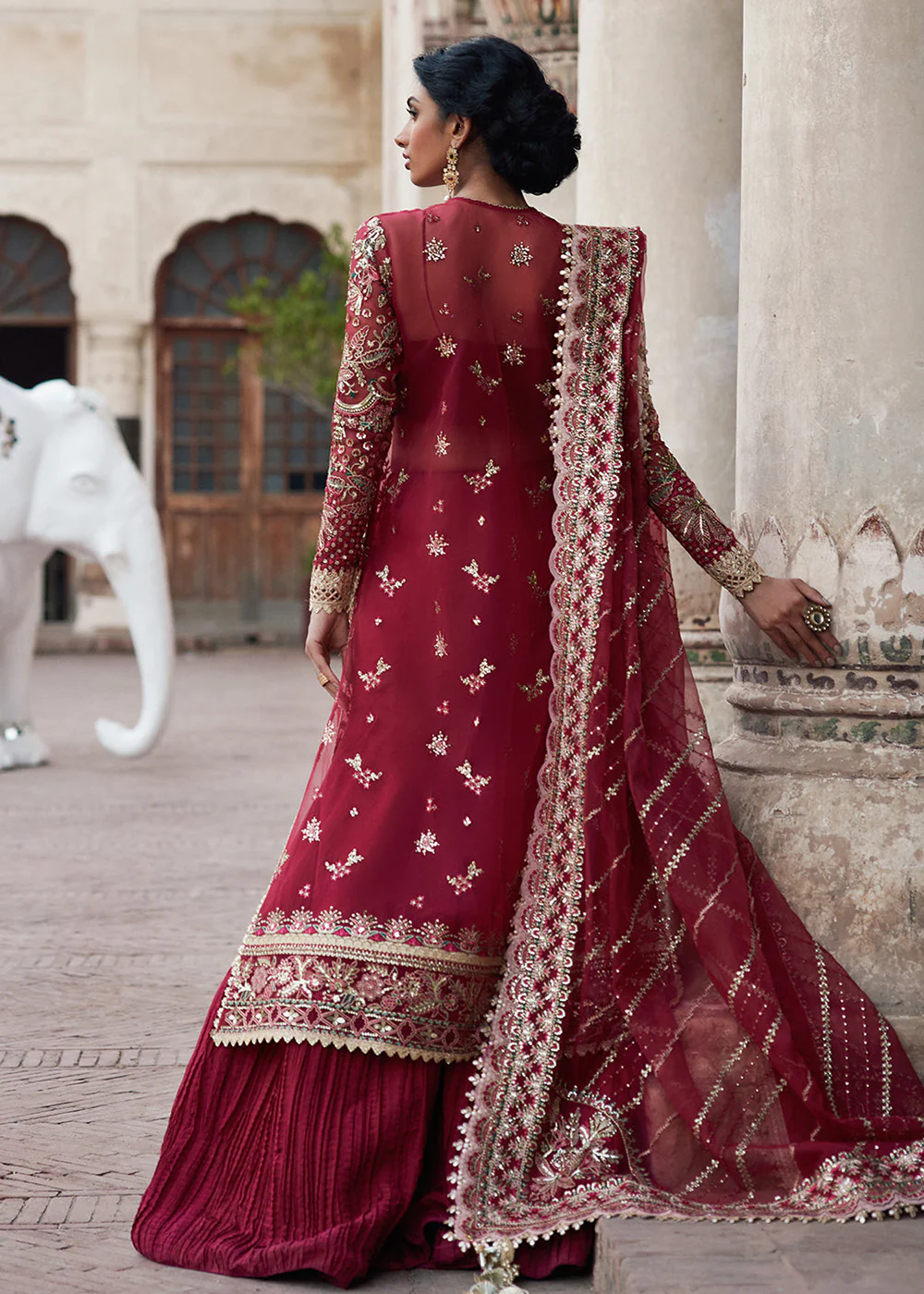 Dastangoi Wedding Formals 23 by Afrozeh - Noor Jehan - Image 3