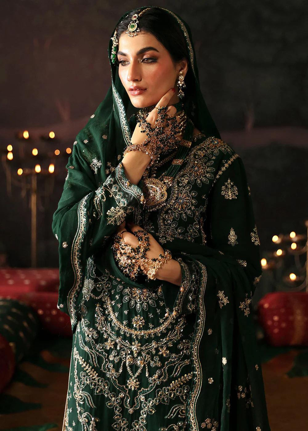 Devdas Exquisite Formal Wear '24 By Emaan Adeel | Baigam Bano - Image 2