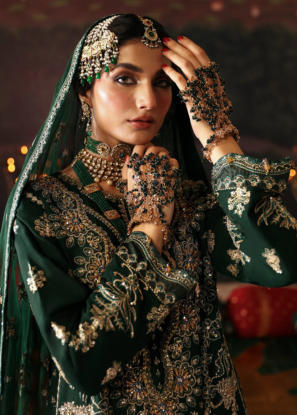 Devdas Exquisite Formal Wear '24 By Emaan Adeel | Baigam Bano - Image 5