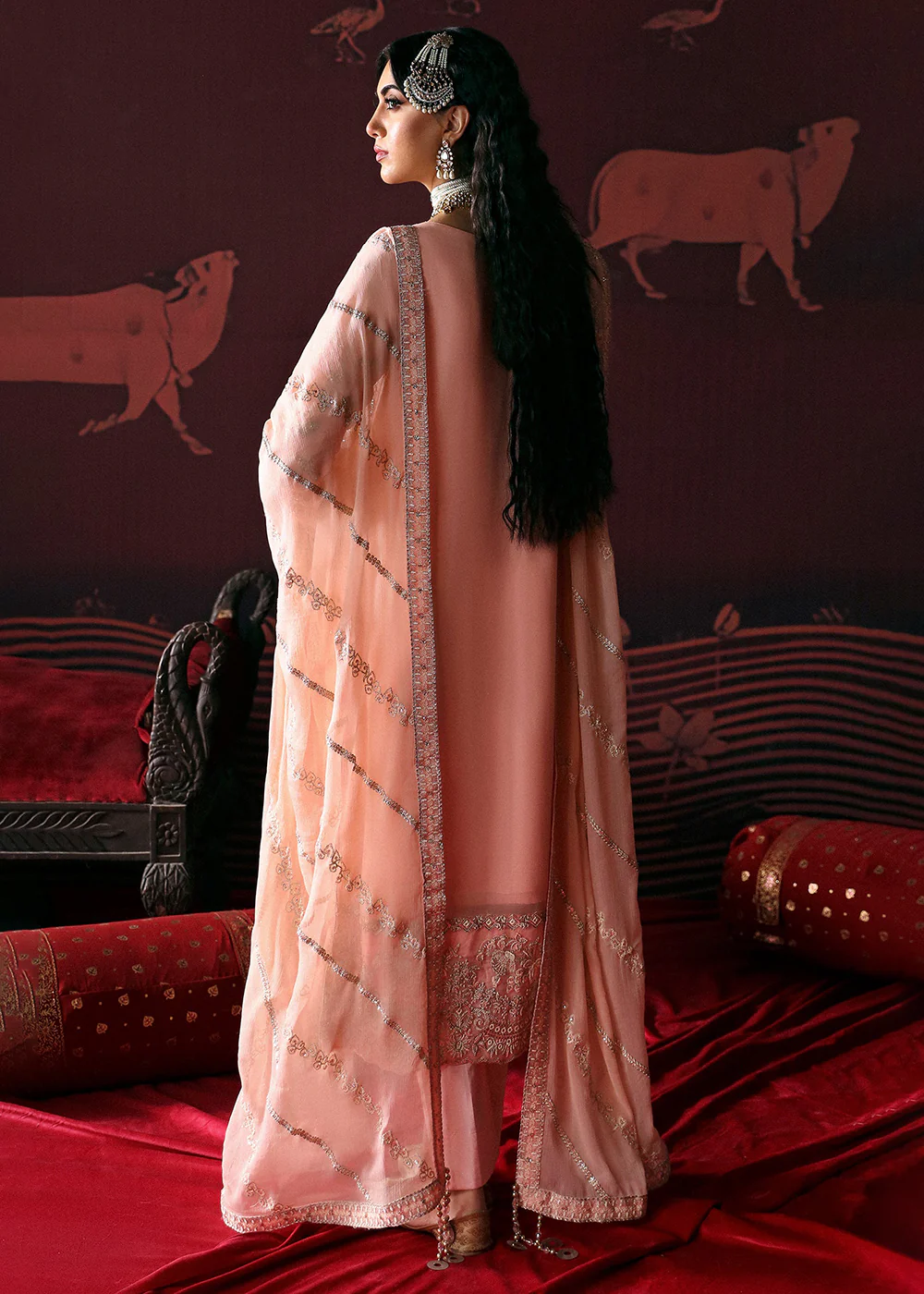 Devdas Exquisite Formal Wear '24 By Emaan Adeel | Nisha - Image 3