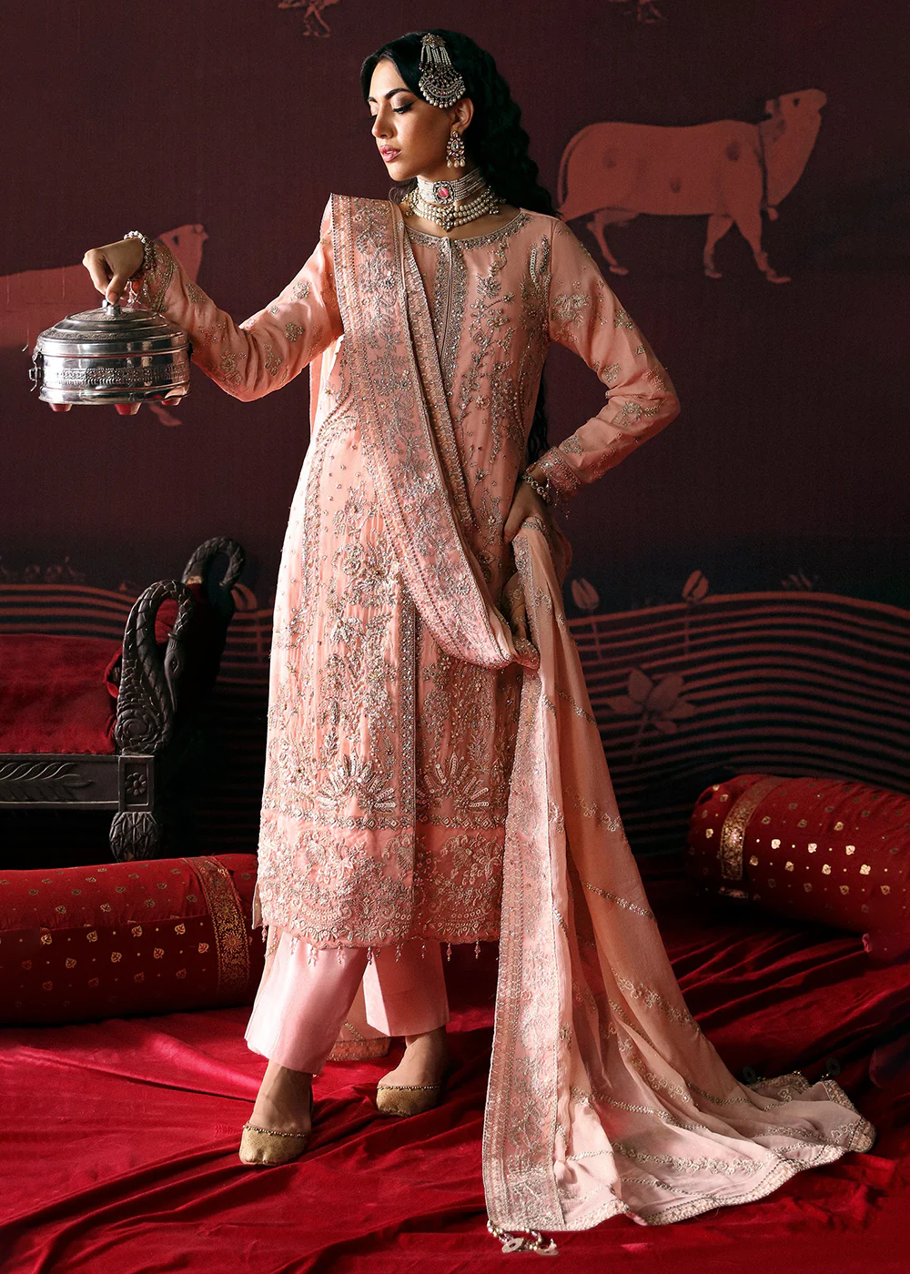 Devdas Exquisite Formal Wear '24 By Emaan Adeel | Nisha - Image 6