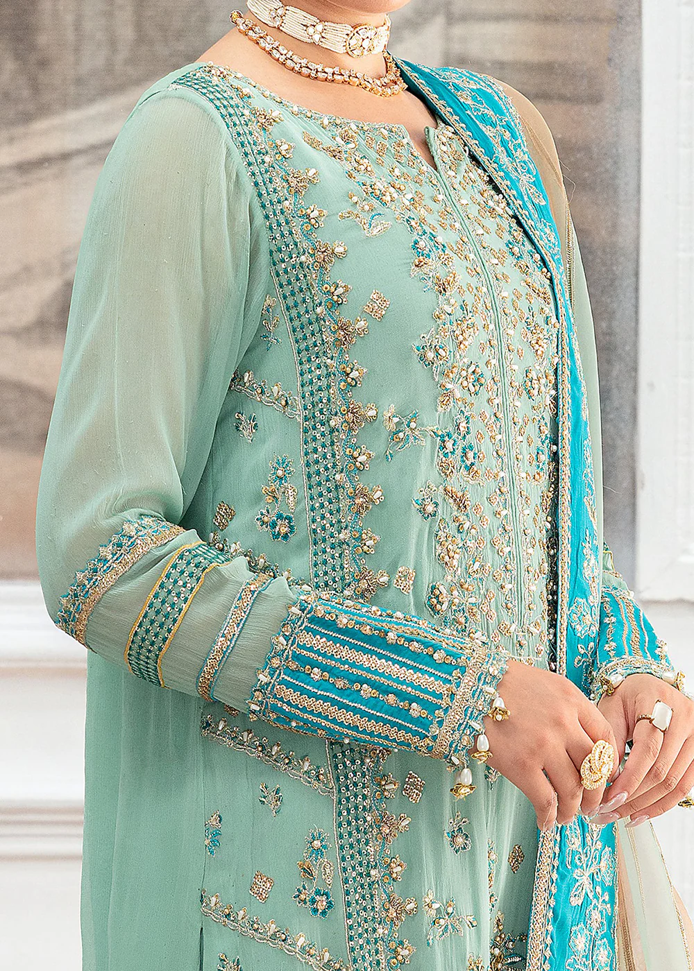 Diamond Dust Premium Luxury Chiffon '25 by Charizma | DD5-04 - Image 6