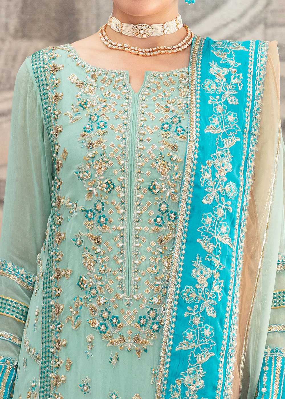 Diamond Dust Premium Luxury Chiffon '25 by Charizma | DD5-04 - Image 7