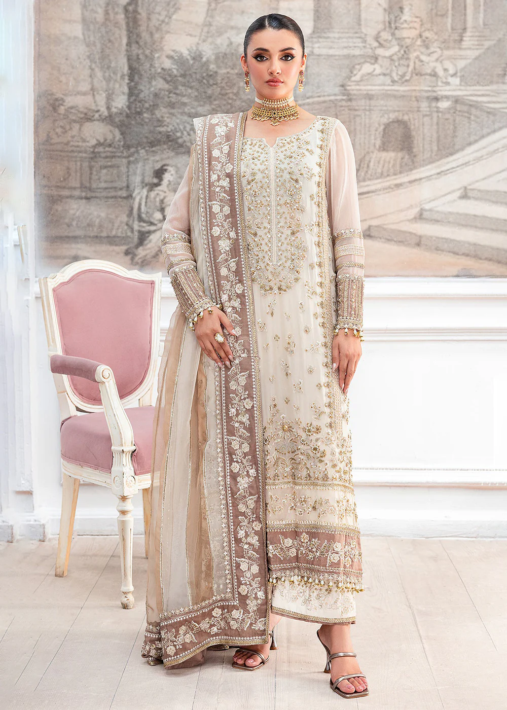 Diamond Dust Premium Luxury Chiffon '25 by Charizma | DD5-07