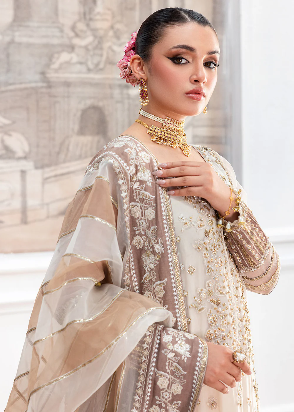 Diamond Dust Premium Luxury Chiffon '25 by Charizma | DD5-07 - Image 2