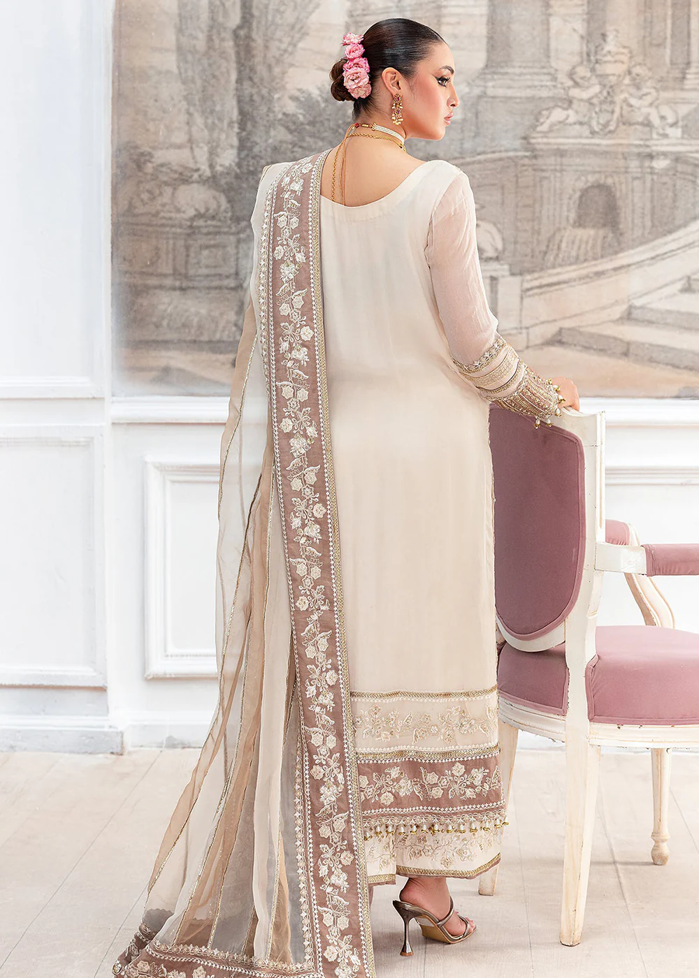 Diamond Dust Premium Luxury Chiffon '25 by Charizma | DD5-07 - Image 3