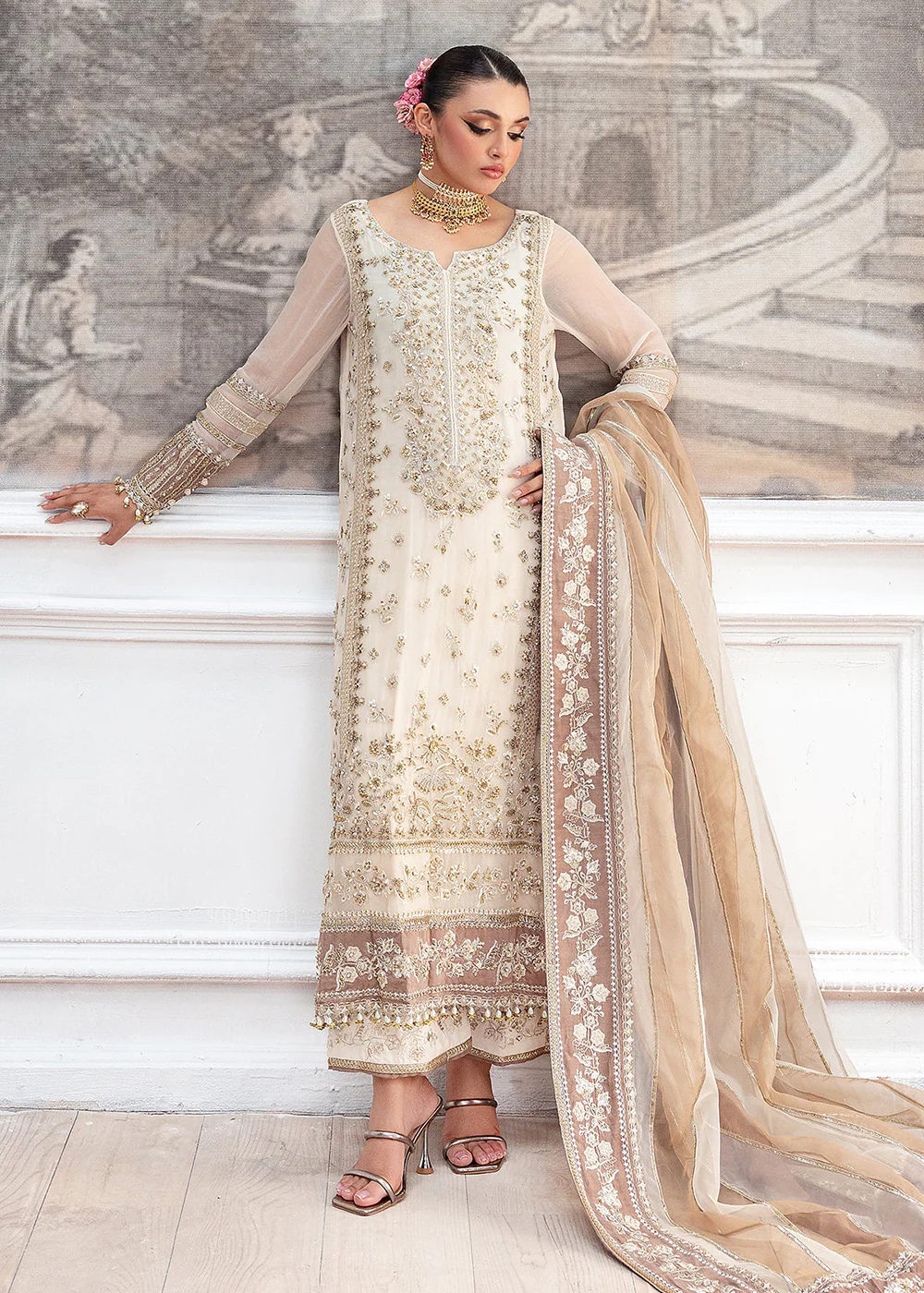 Diamond Dust Premium Luxury Chiffon '25 by Charizma | DD5-07 - Image 4