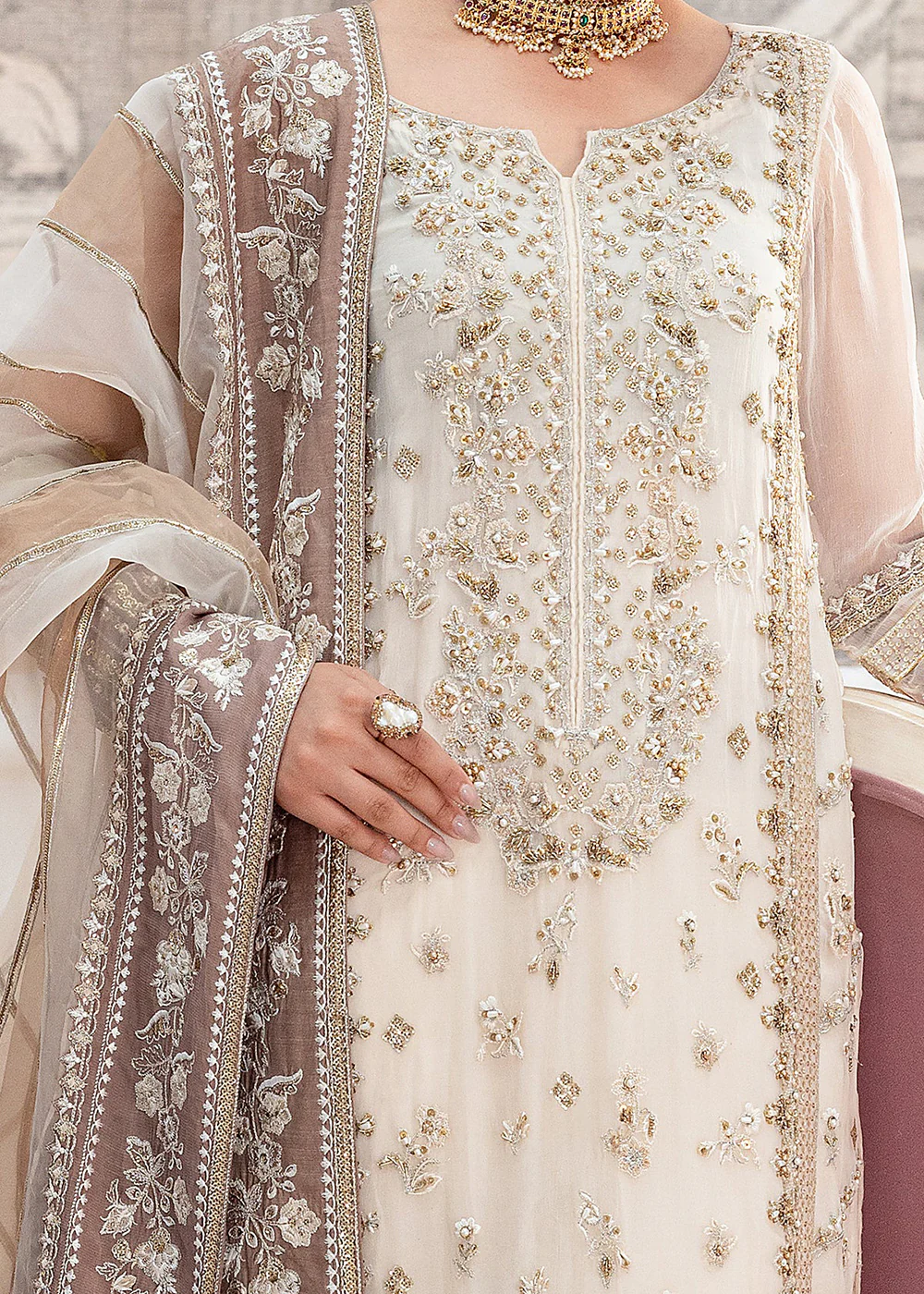 Diamond Dust Premium Luxury Chiffon '25 by Charizma | DD5-07 - Image 7