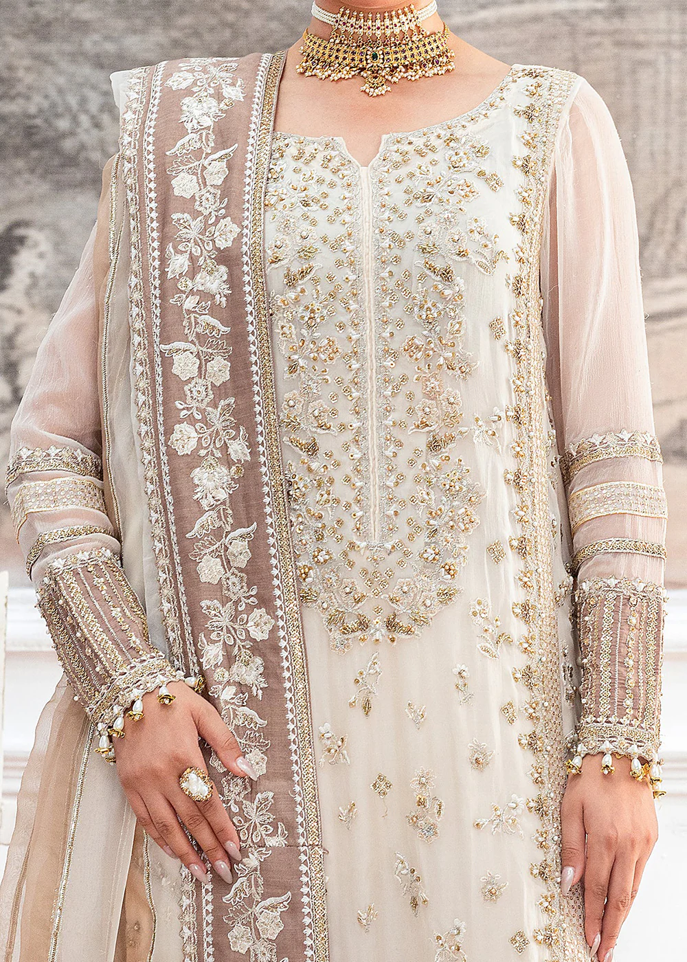 Diamond Dust Premium Luxury Chiffon '25 by Charizma | DD5-07 - Image 8