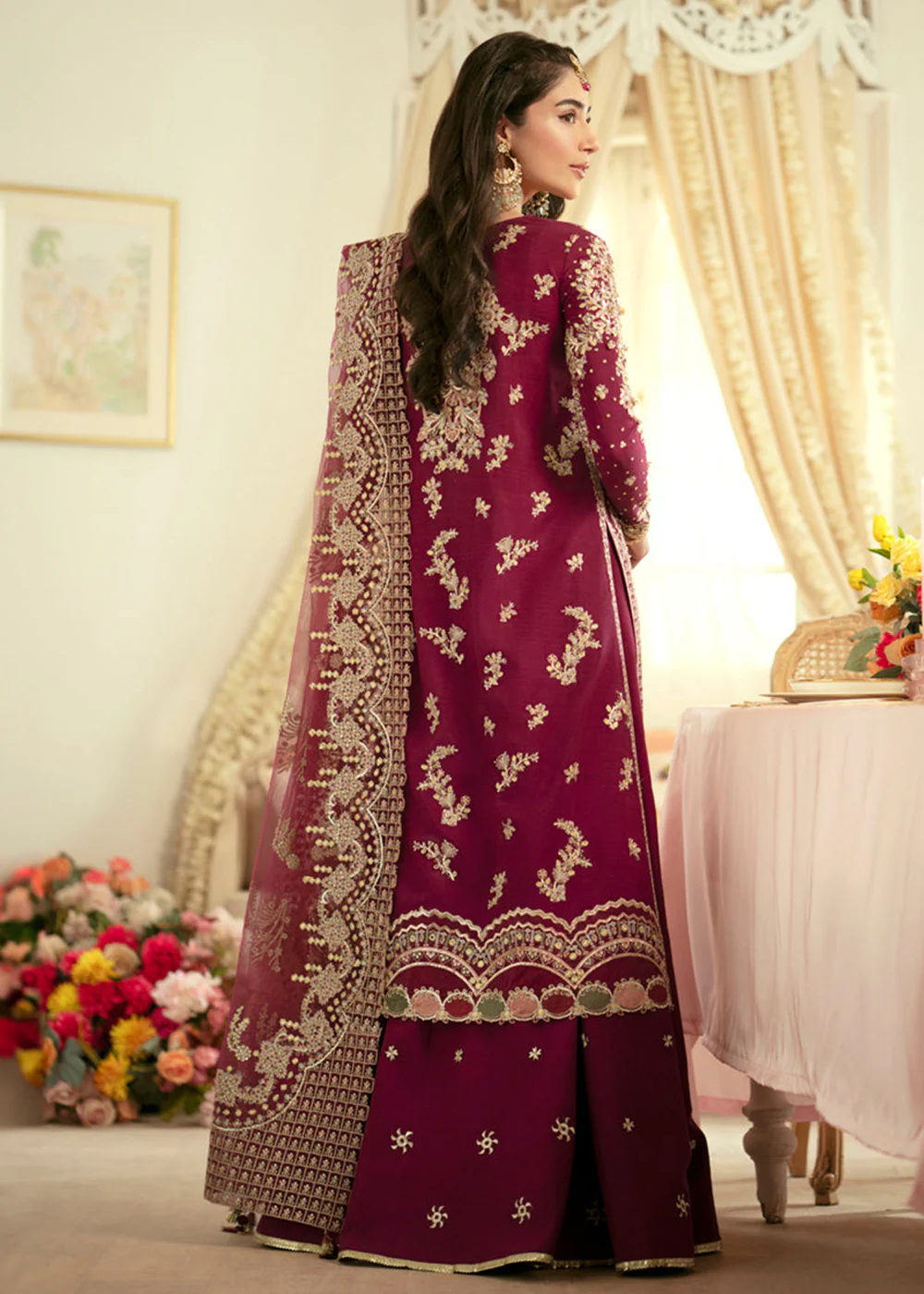 Dilnaaz Wedding Formals 2023 by Qalamkar | DN-07 - ALEENA - Image 3