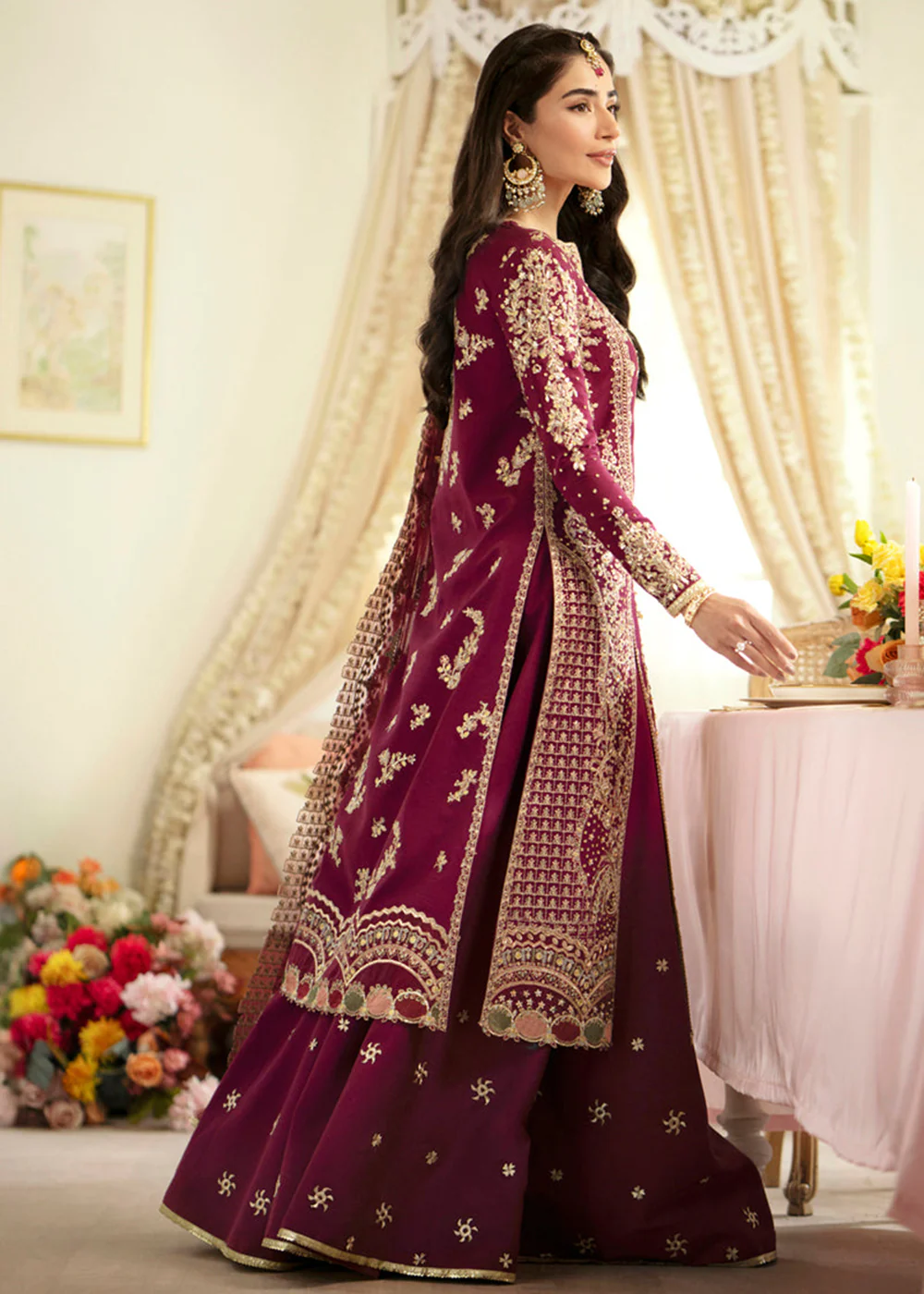 Dilnaaz Wedding Formals 2023 by Qalamkar | DN-07 - ALEENA - Image 5